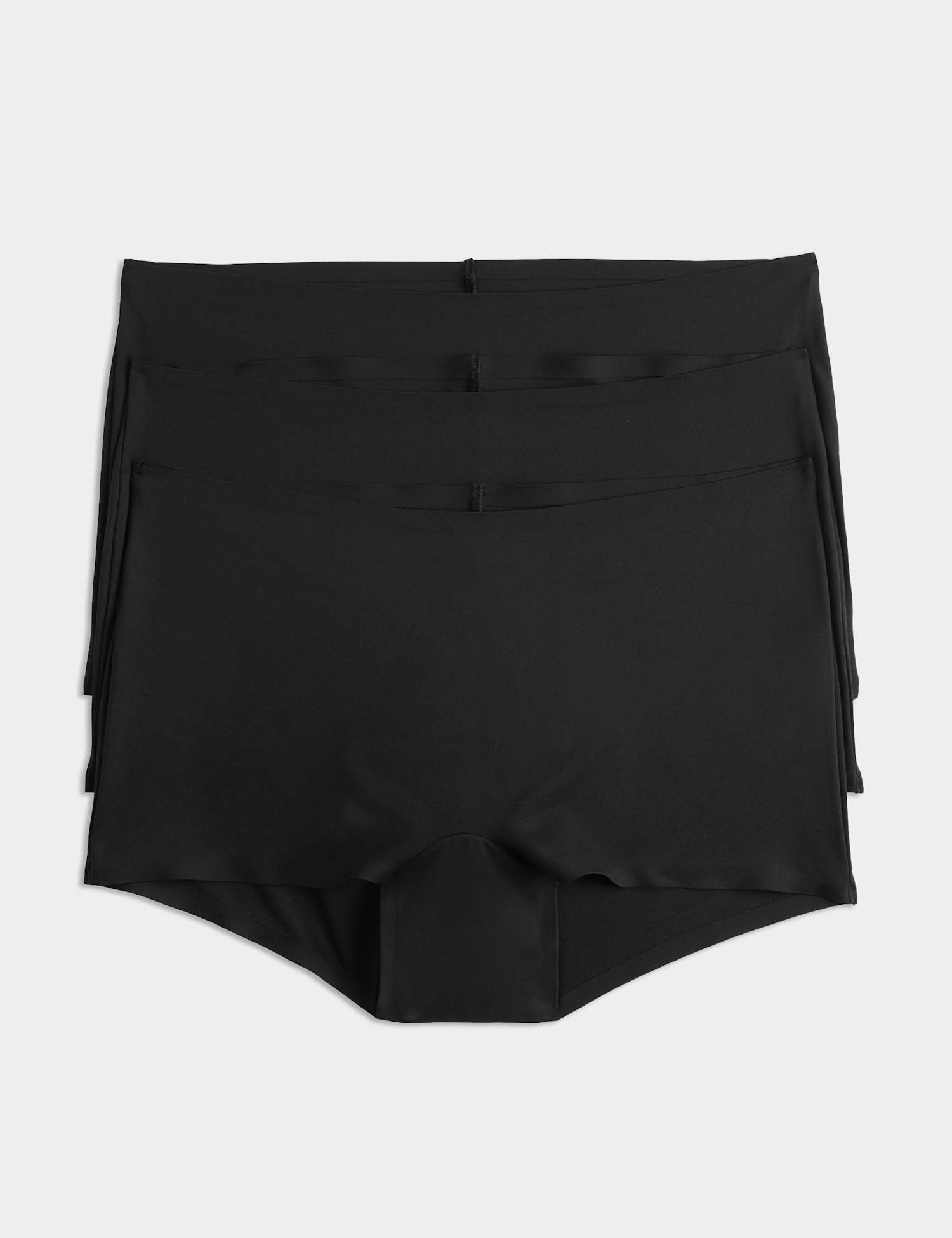Body by M&S 3 Pack Body Invisibles� Boy Shorts Black