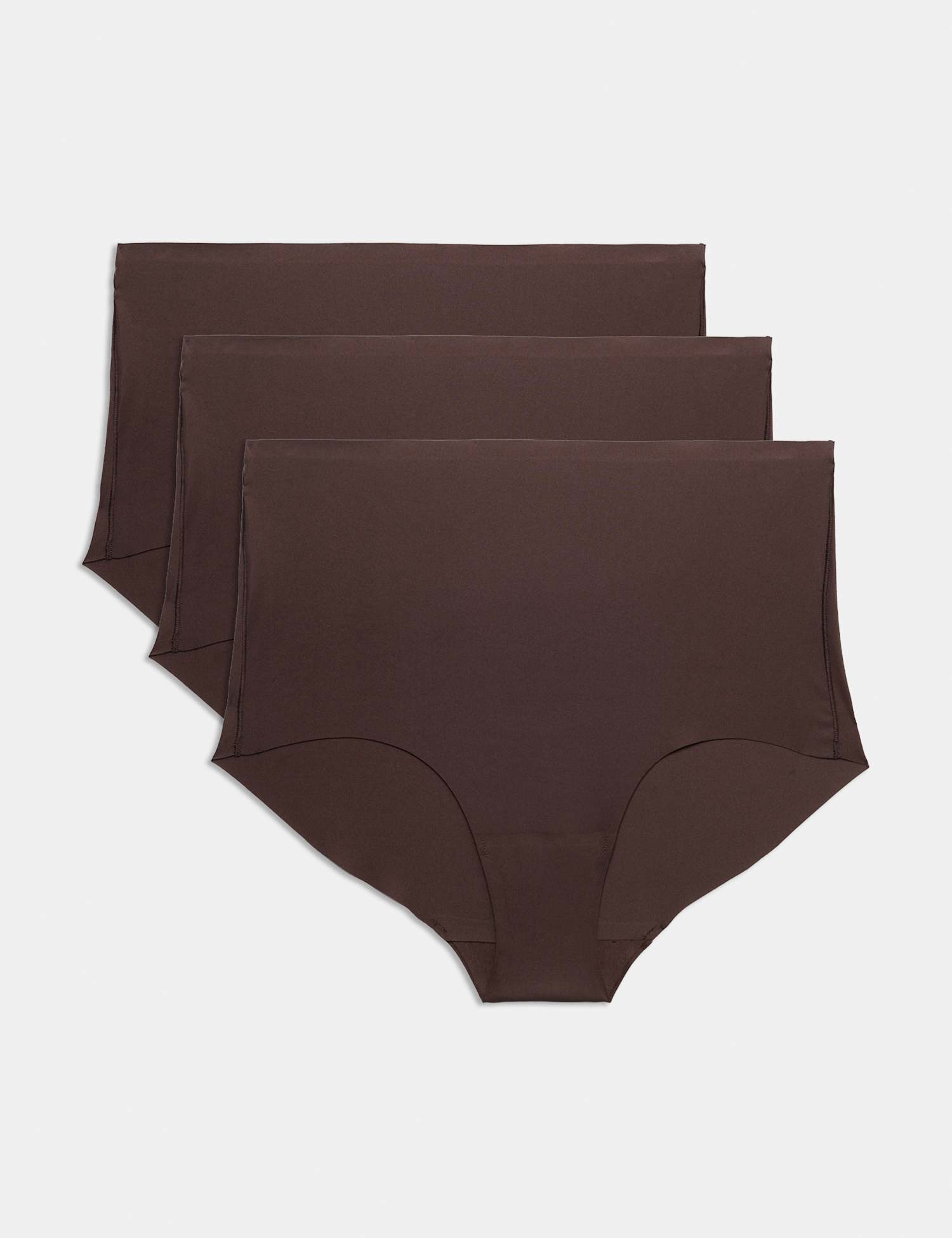 Body by M&S 3 pack Body Invisibles� No VPL High Rise Knicker Shorts Zircon