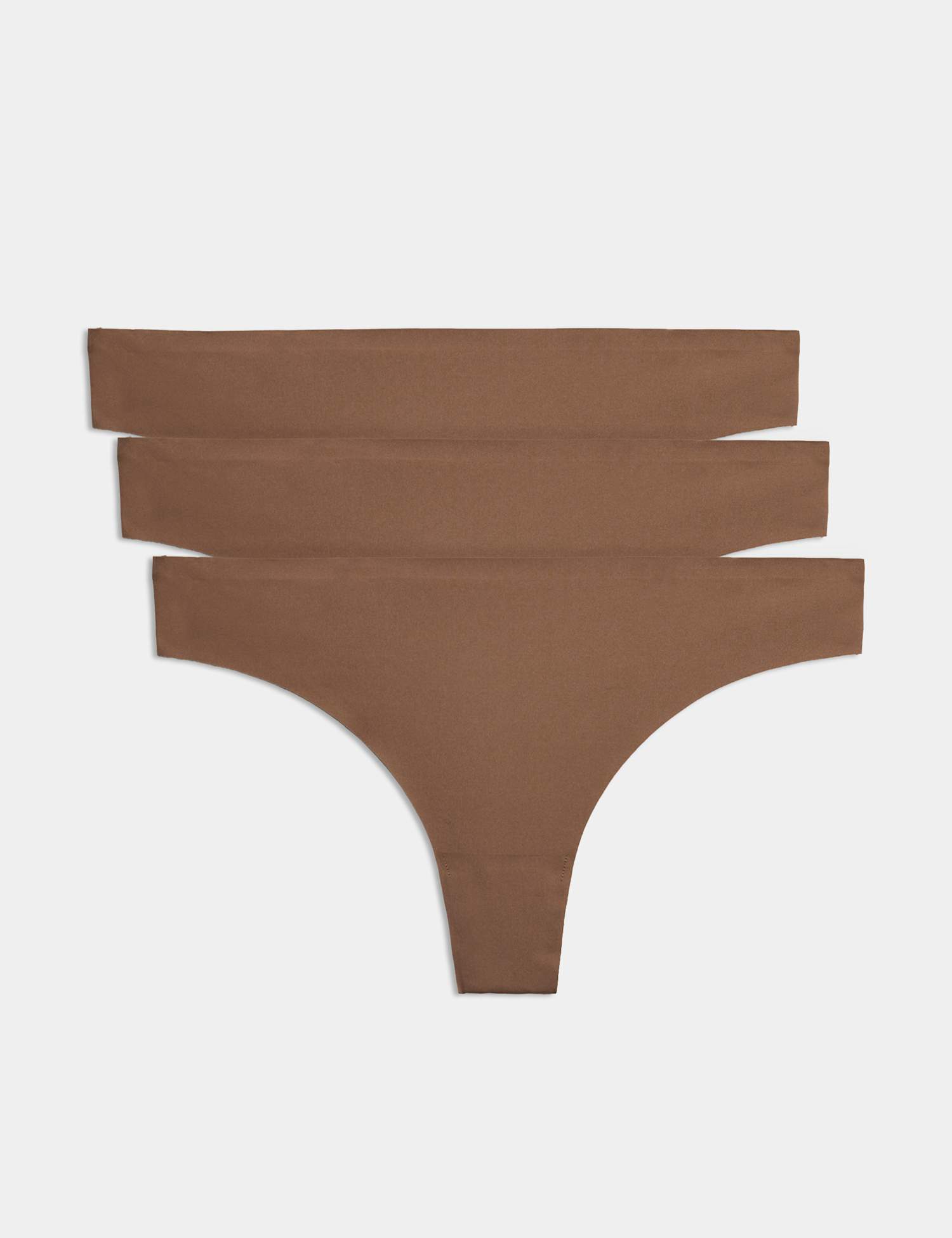 Body by M&S 3 pack Body Invisibles� No VPL Thongs Jasper