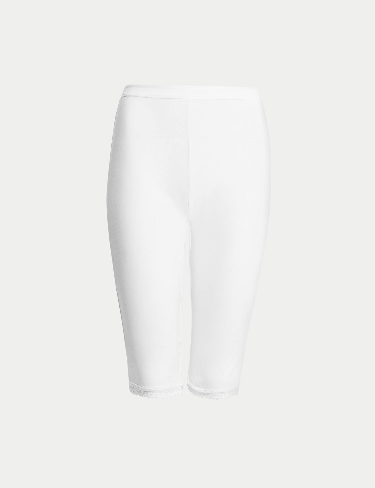 Body by M&S Cotton with Cool Comfort� Cycling Shorts White