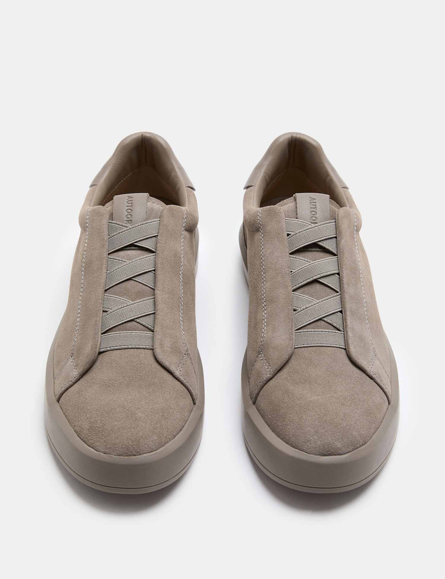 Autograph Performance Suede Trainers Light Brown