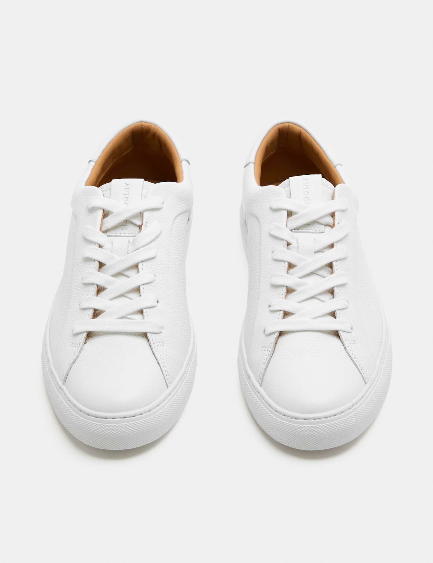 Autograph Leather Cupsole Trainers with Freshfeet� White