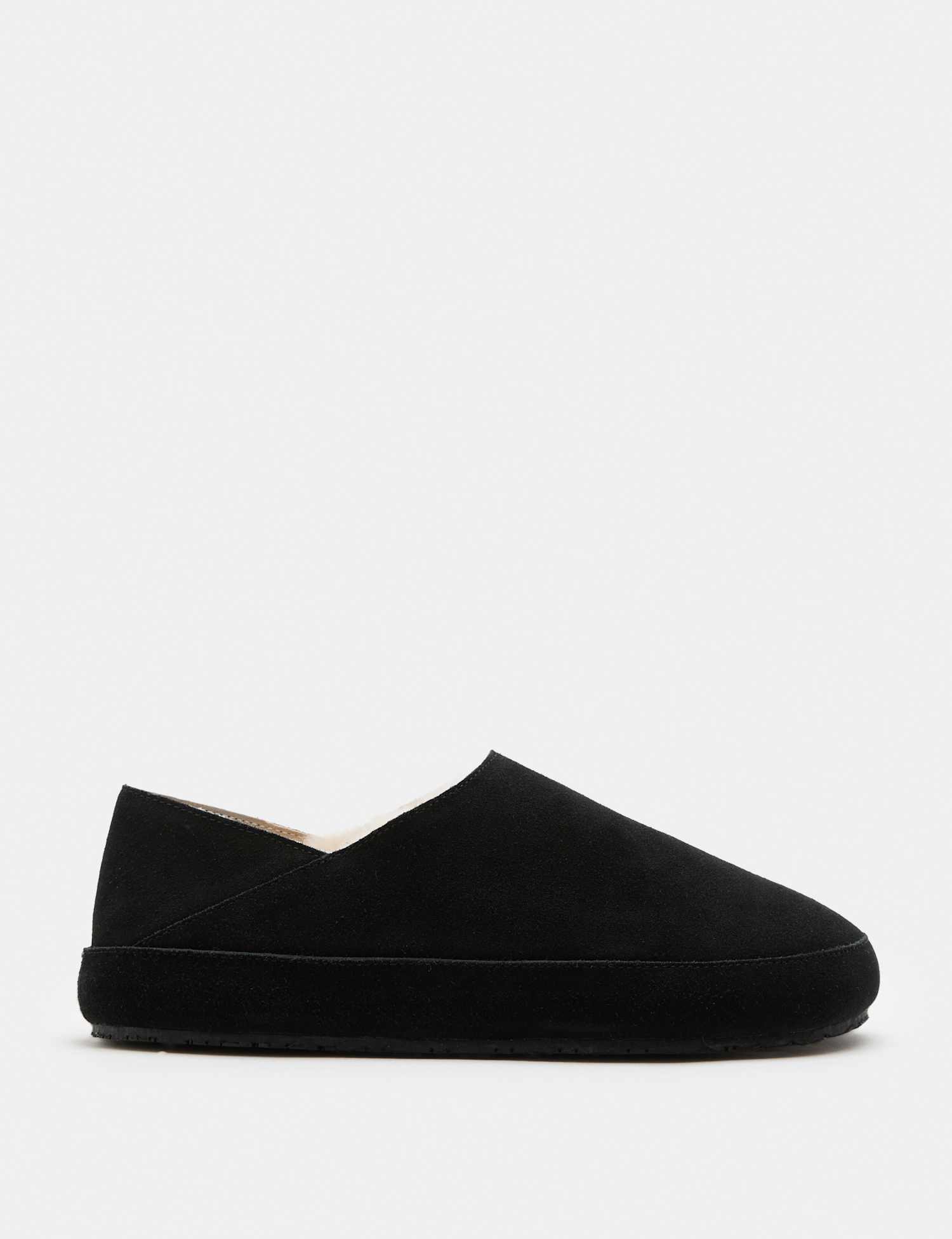 Autograph Suede Mule Slippers with Freshfeet� Black