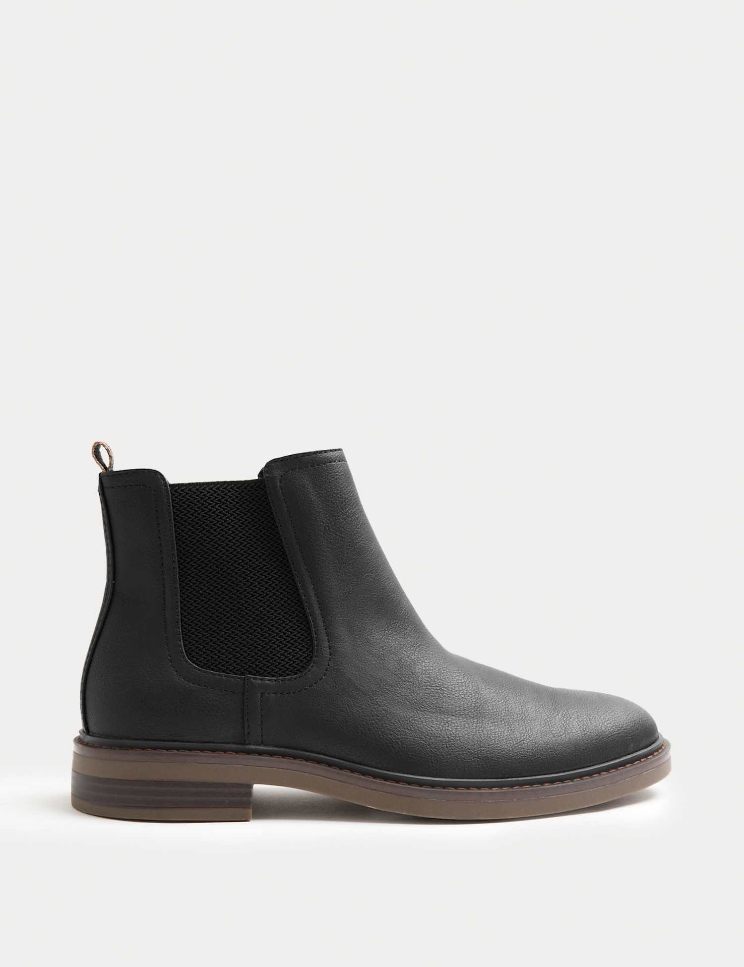 M&S Pull-On Chelsea Boots Black