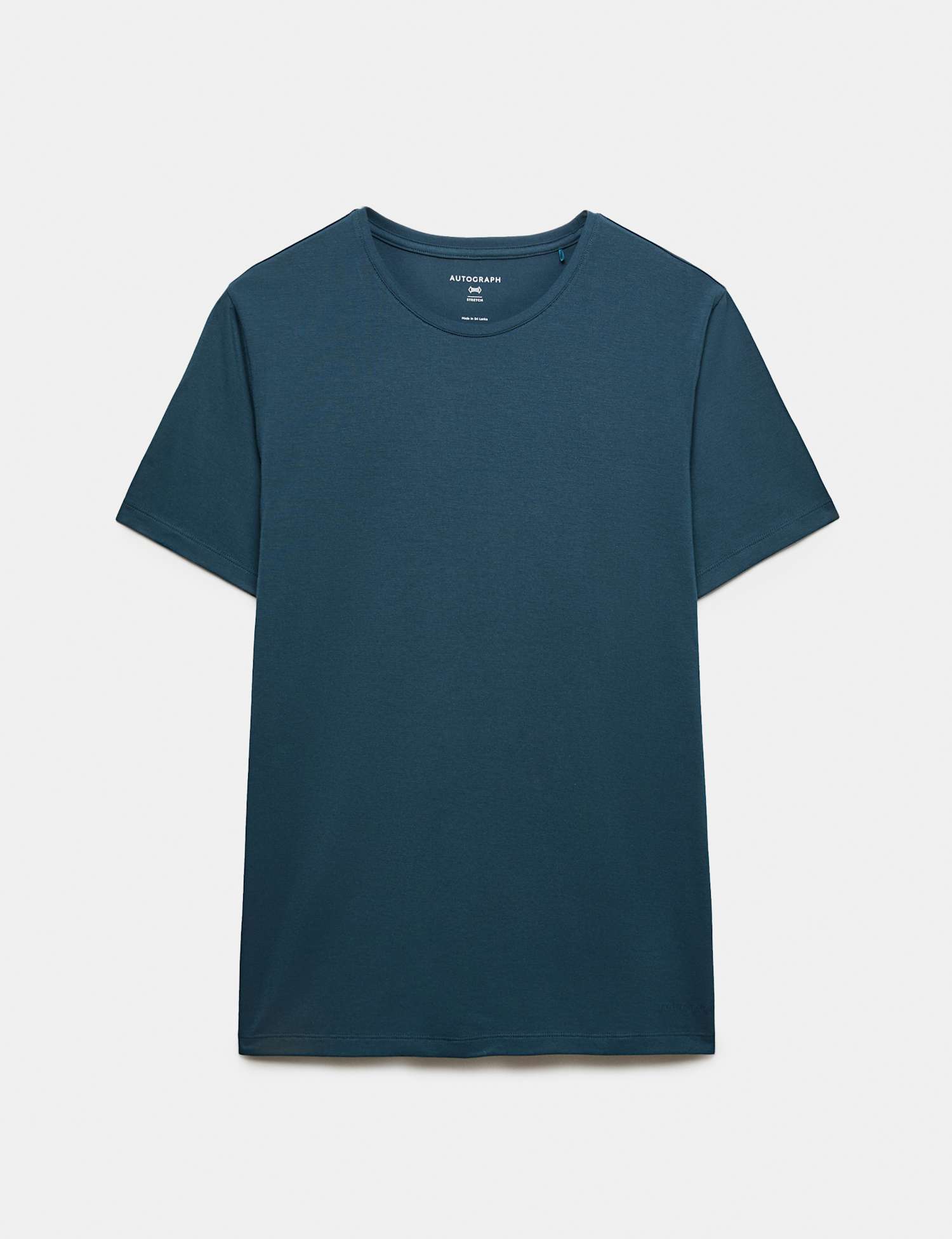 Autograph Premium Supima� Cotton Blend T-Shirt Vest Teal Green