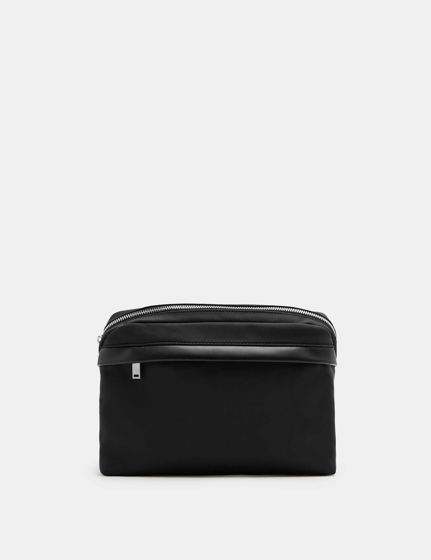 M&S Zip Cross Body Bag Black