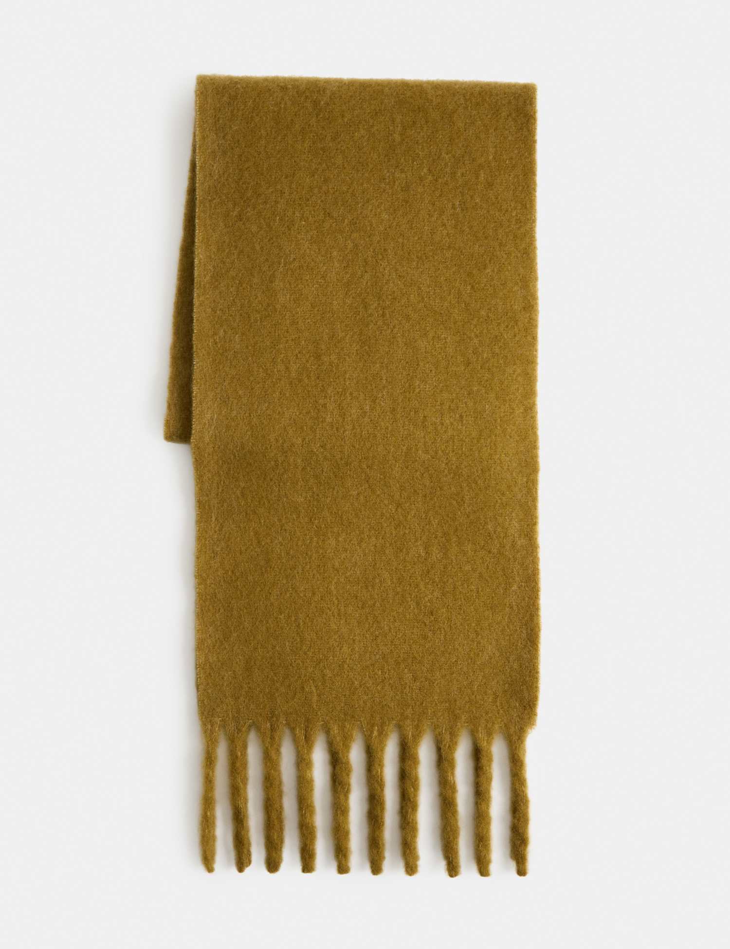 Autograph Wool Rich Scarf Chartreuse