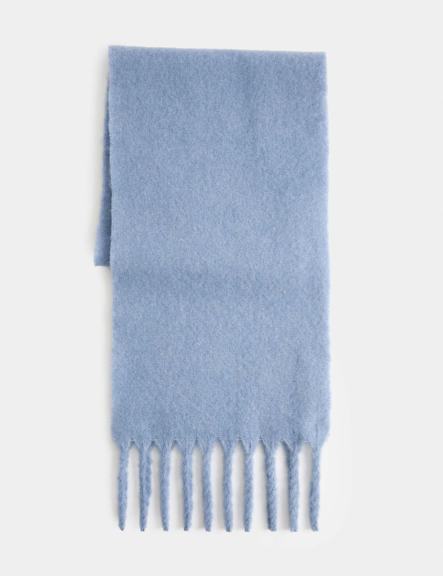 Autograph Wool Rich Scarf Smokey Blue