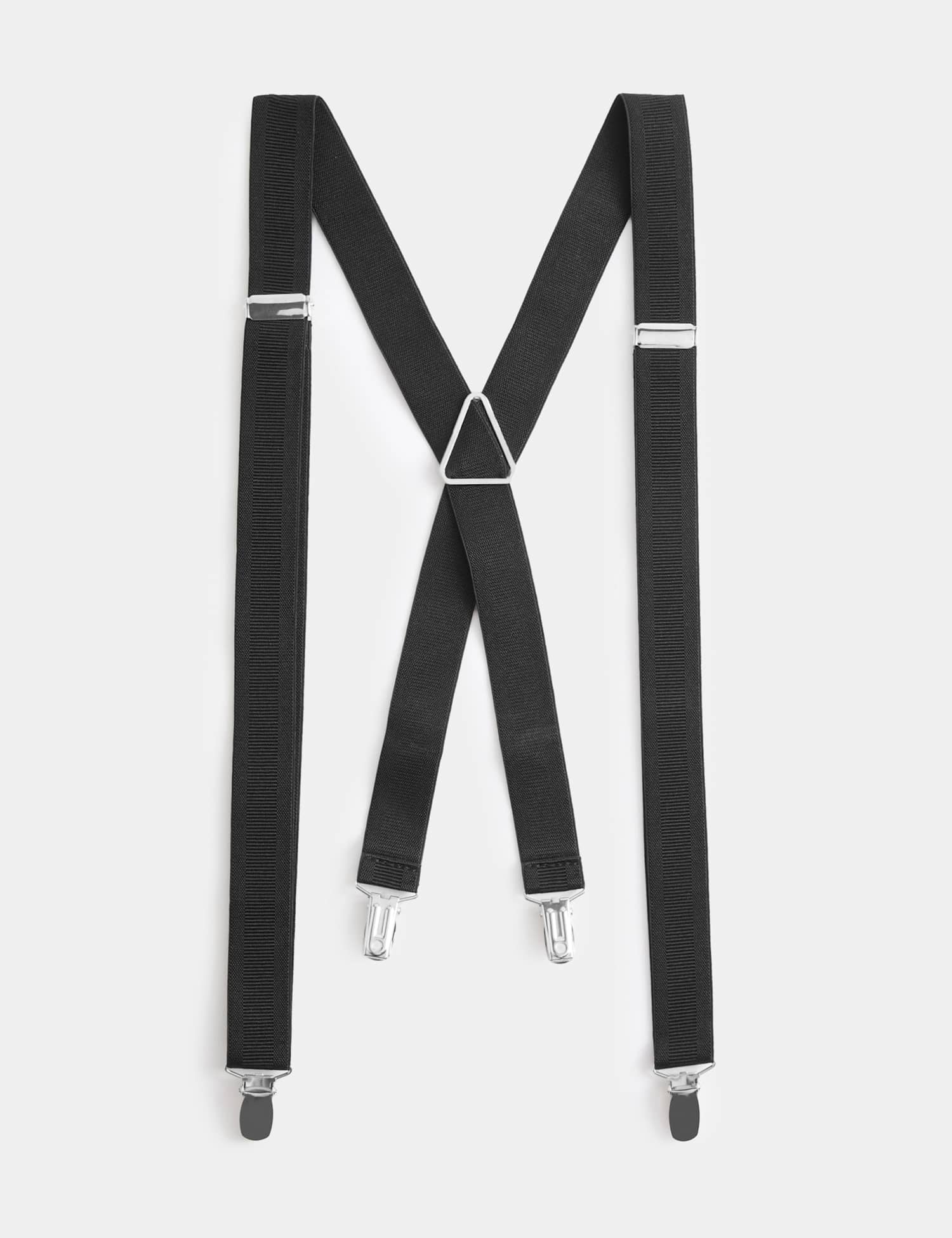 M&S Slim Braces Black