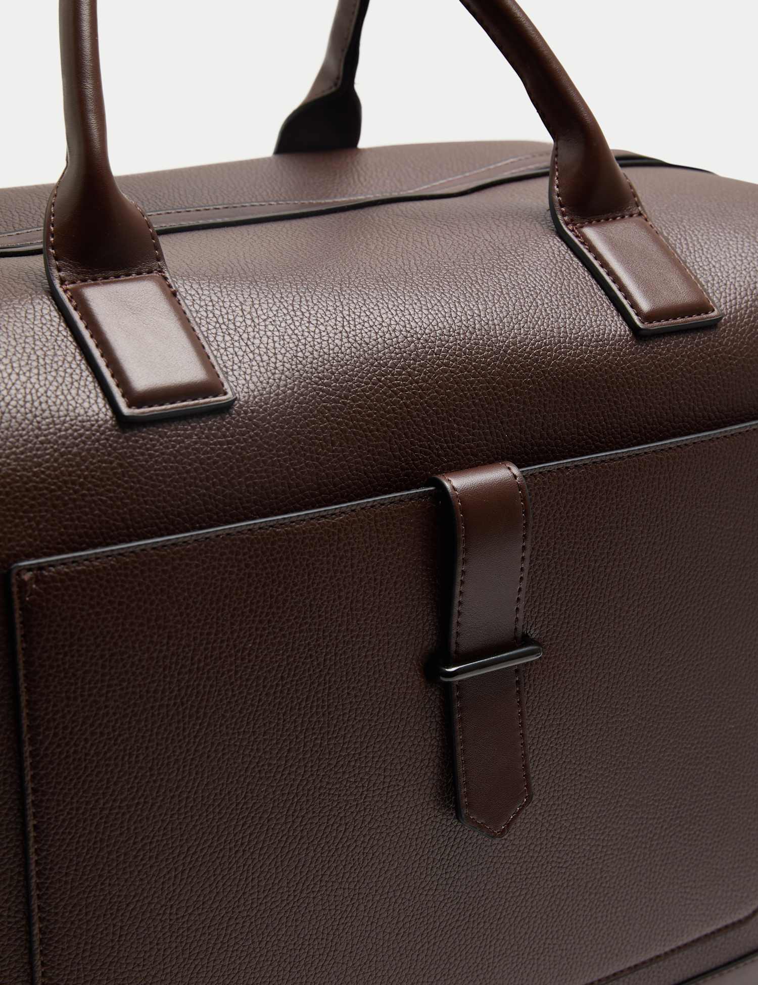 M&S Large Weekend Bag Brown