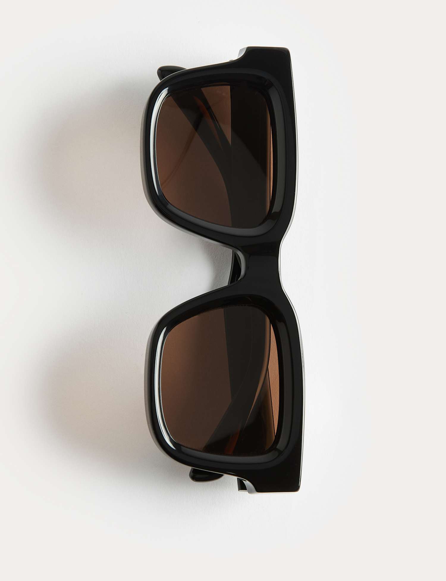 Autograph Premium Chunky Polarised Sunglasses Black