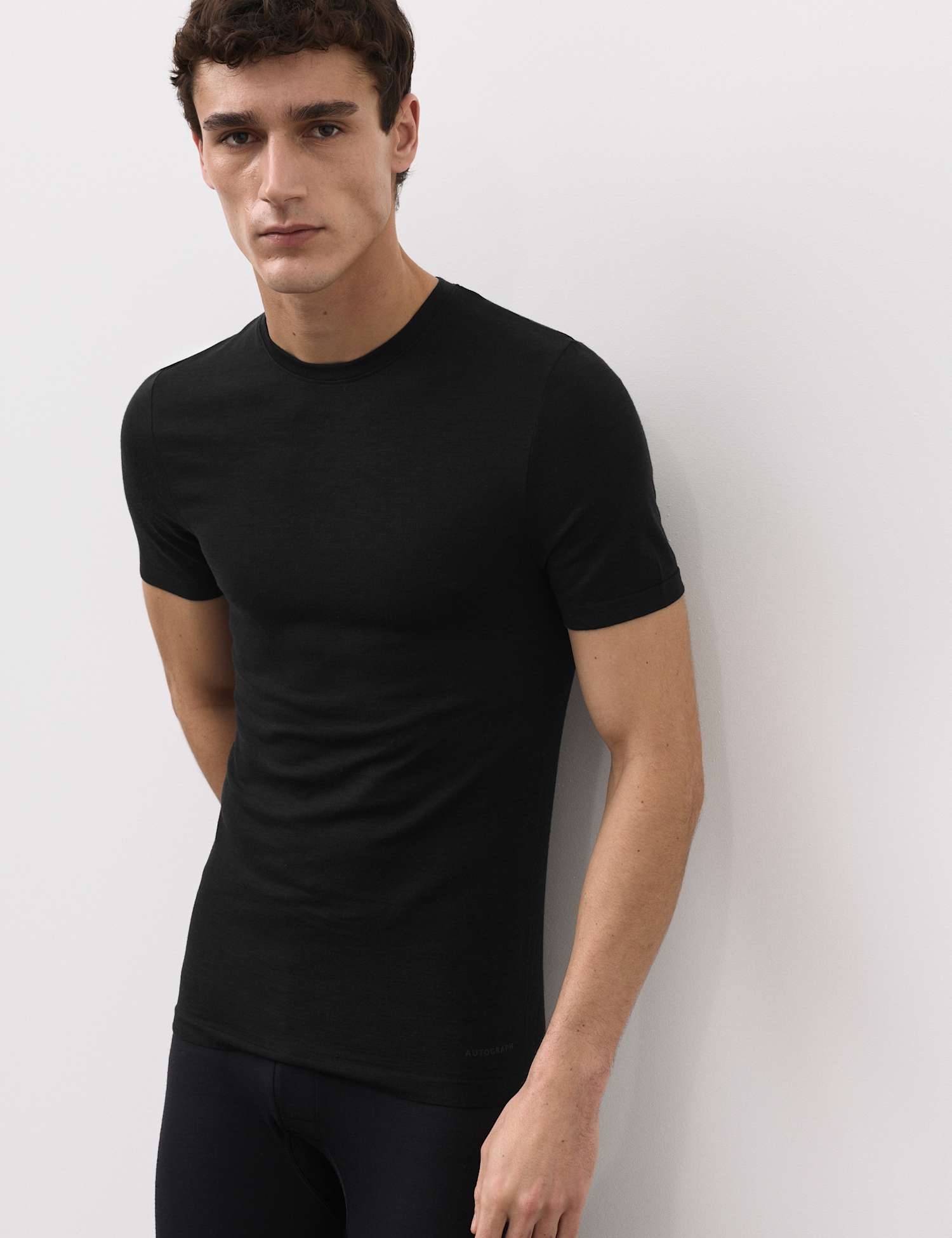 Autograph Merinotec� Maximum Warmth Thermal Vest Black