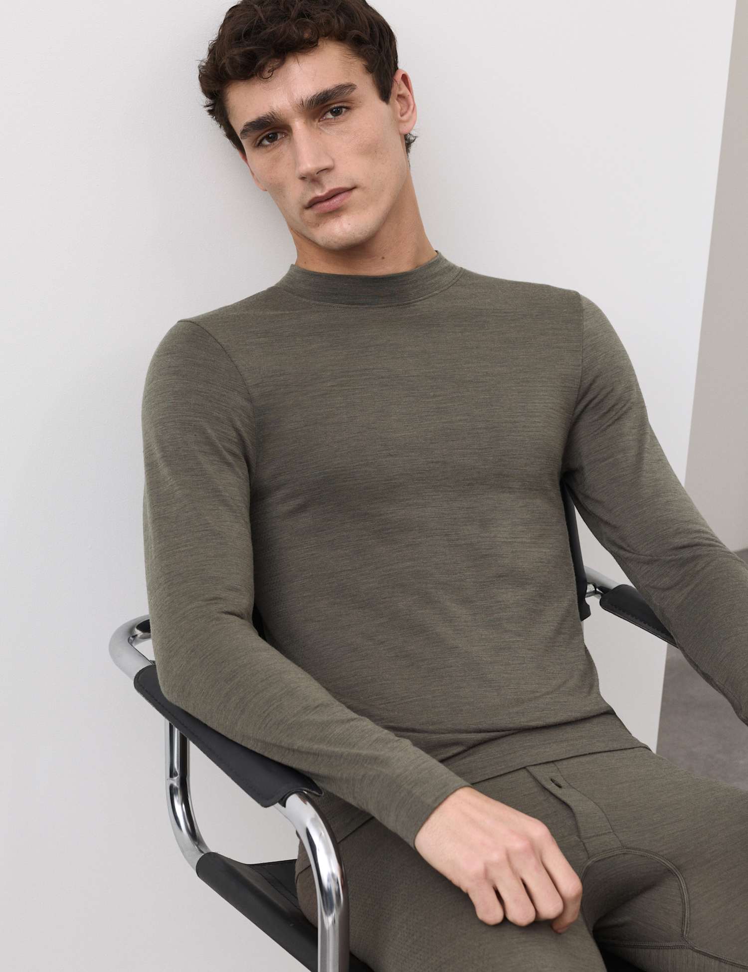 Autograph Merinotec� Maximum Warmth Long Sleeve Thermal Top Mole