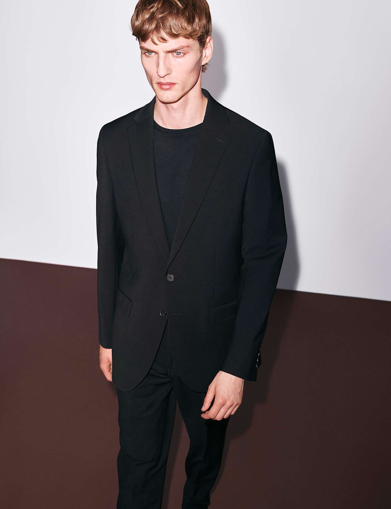 Autograph Tailored Fit Performance Suit Jacket Black