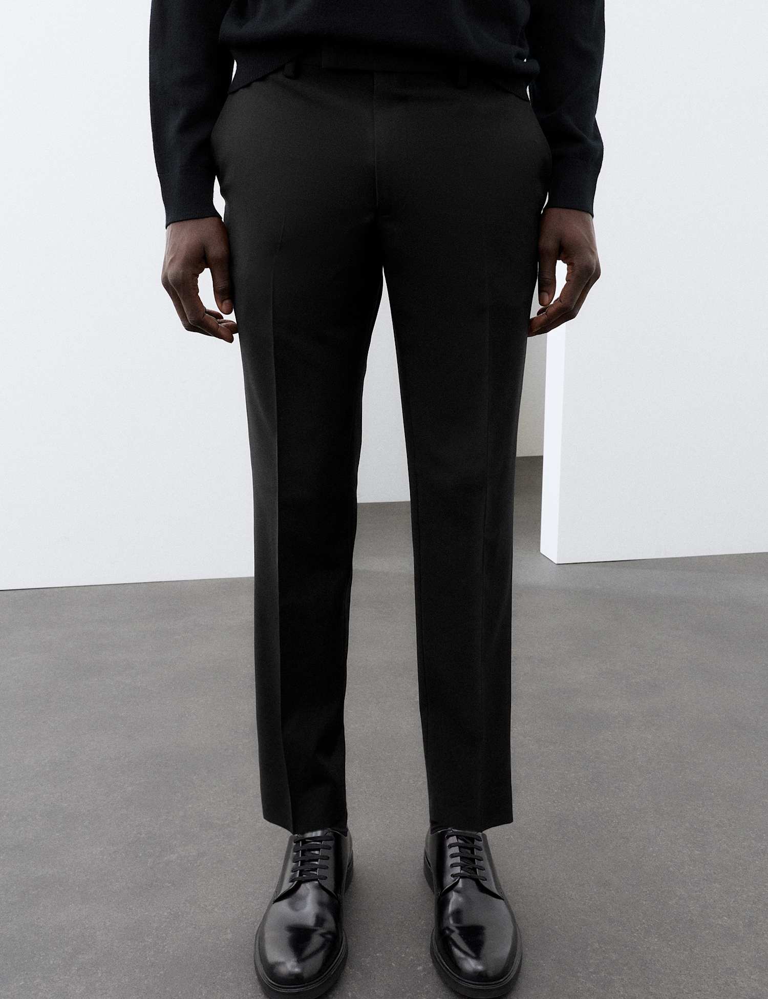 Autograph Slim Fit Performance Stretch Suit Trousers Black