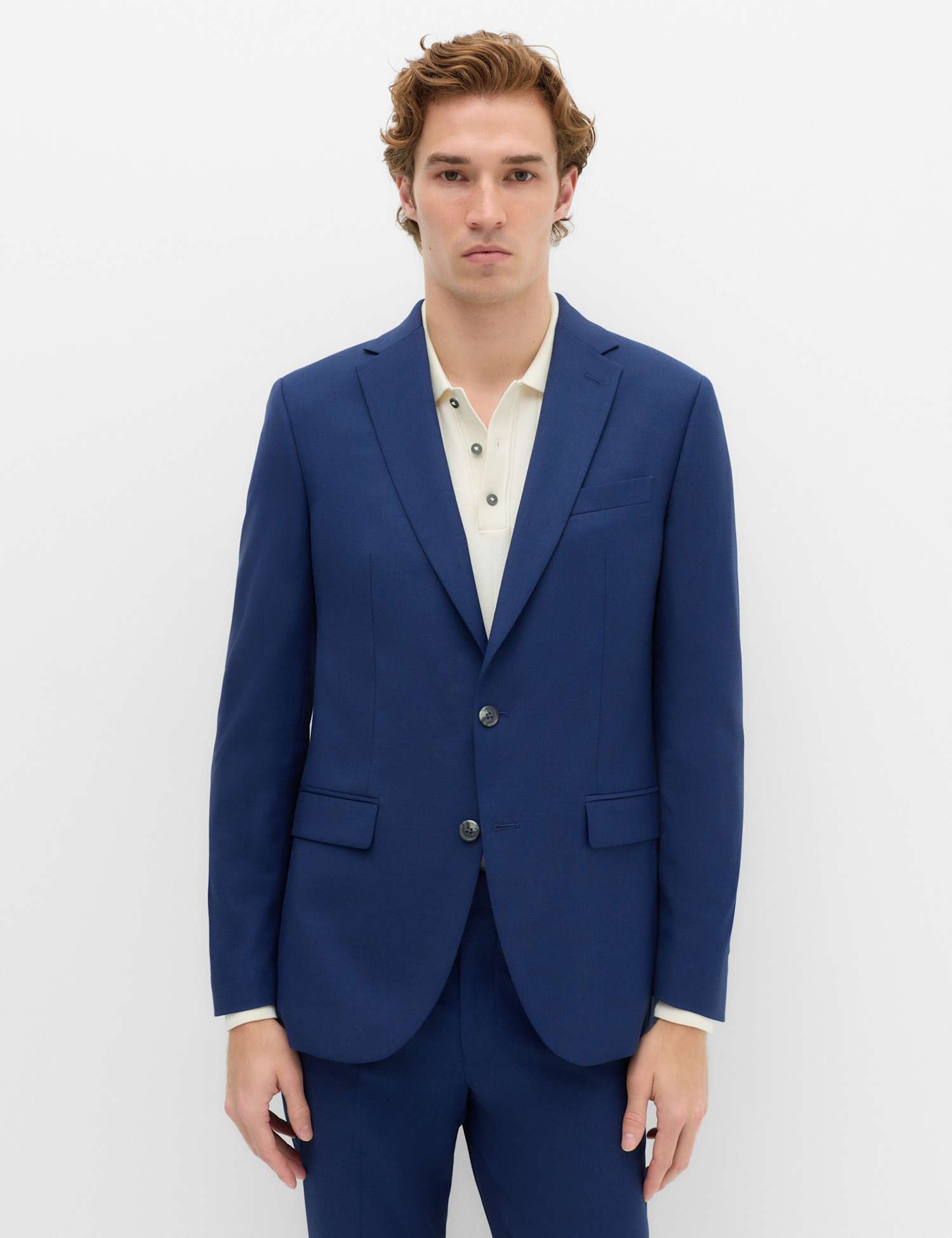 M&S Slim Fit Stretch Ultimate Suit Jacket Dark Indigo