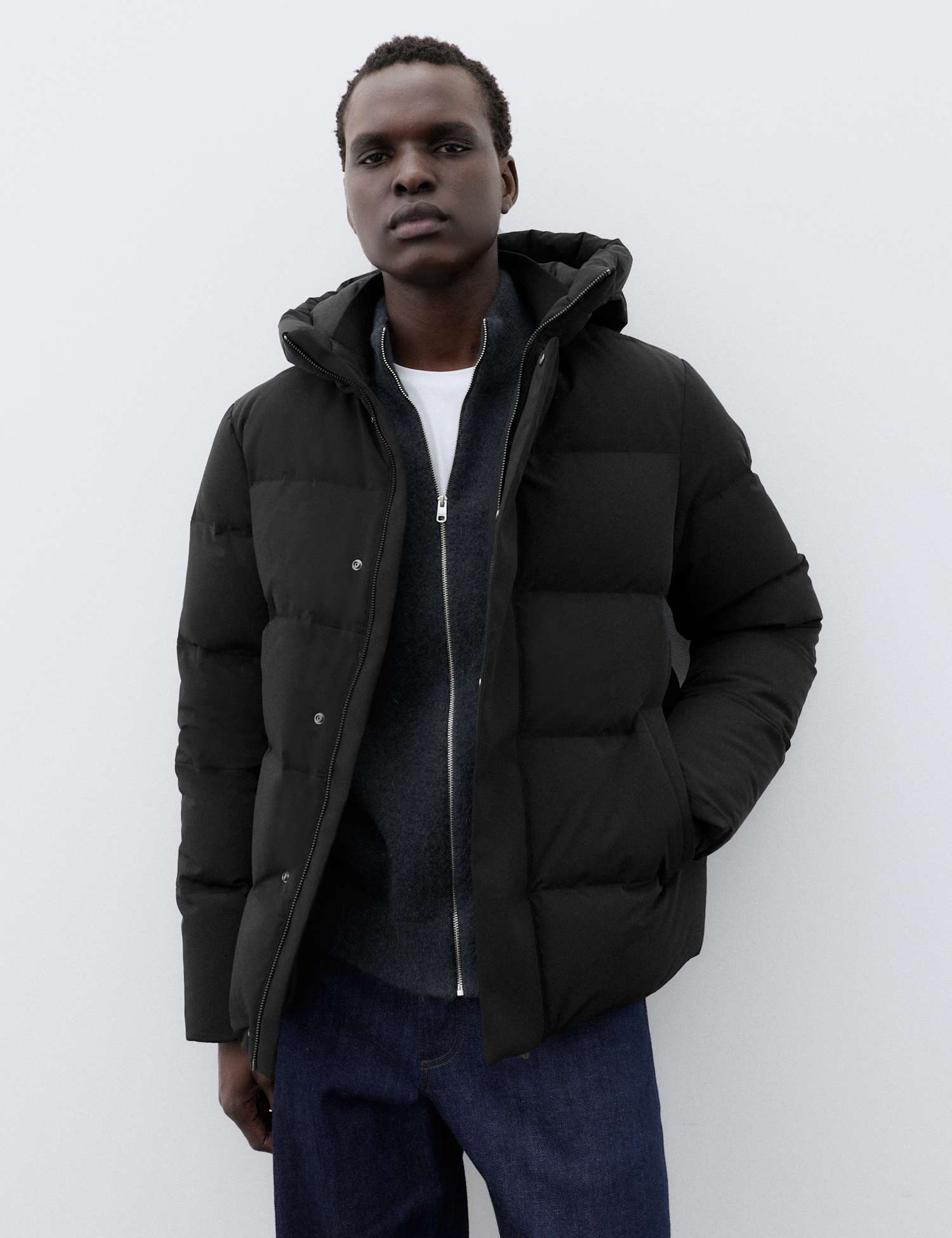 Autograph Feather & Down Puffer Jacket with Stormwear� Black