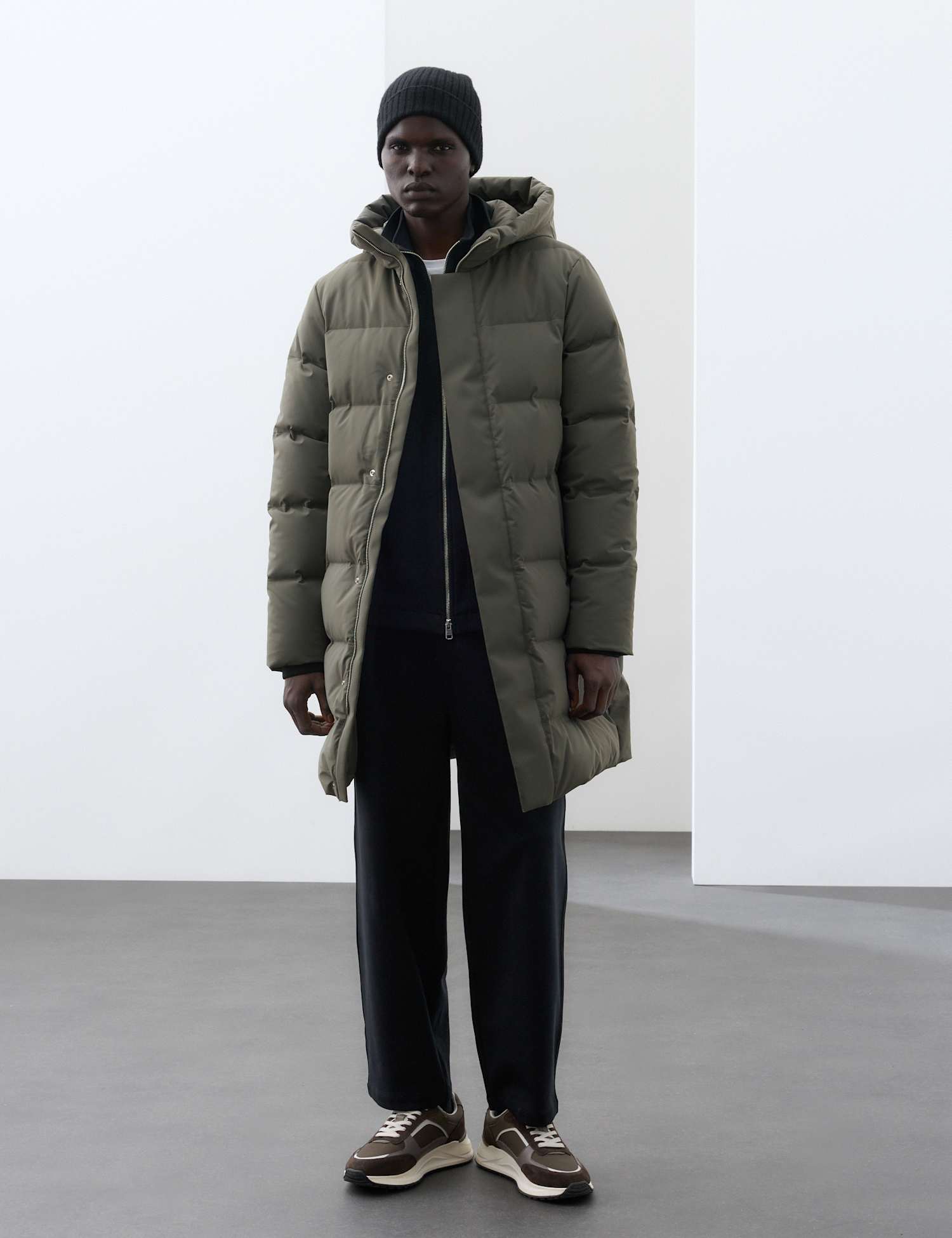 Autograph Feather and Down Puffer Jacket with Stormwear� Dark Olive
