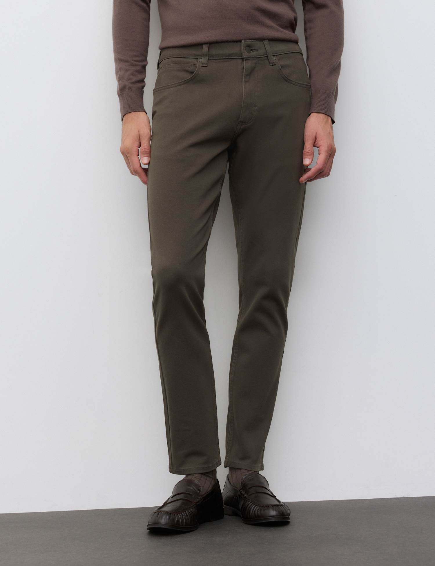 Autograph Slim Fit 360 Flex Stretch Jeans Taupe