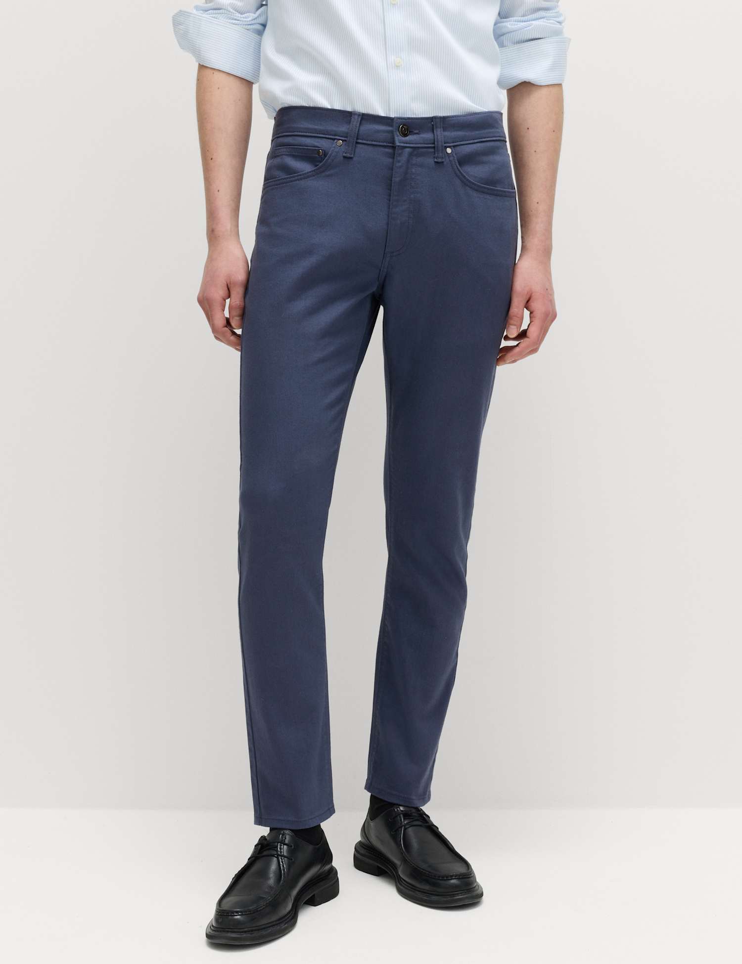 M&S Slim Fit Stretch Jeans Air Force Blue