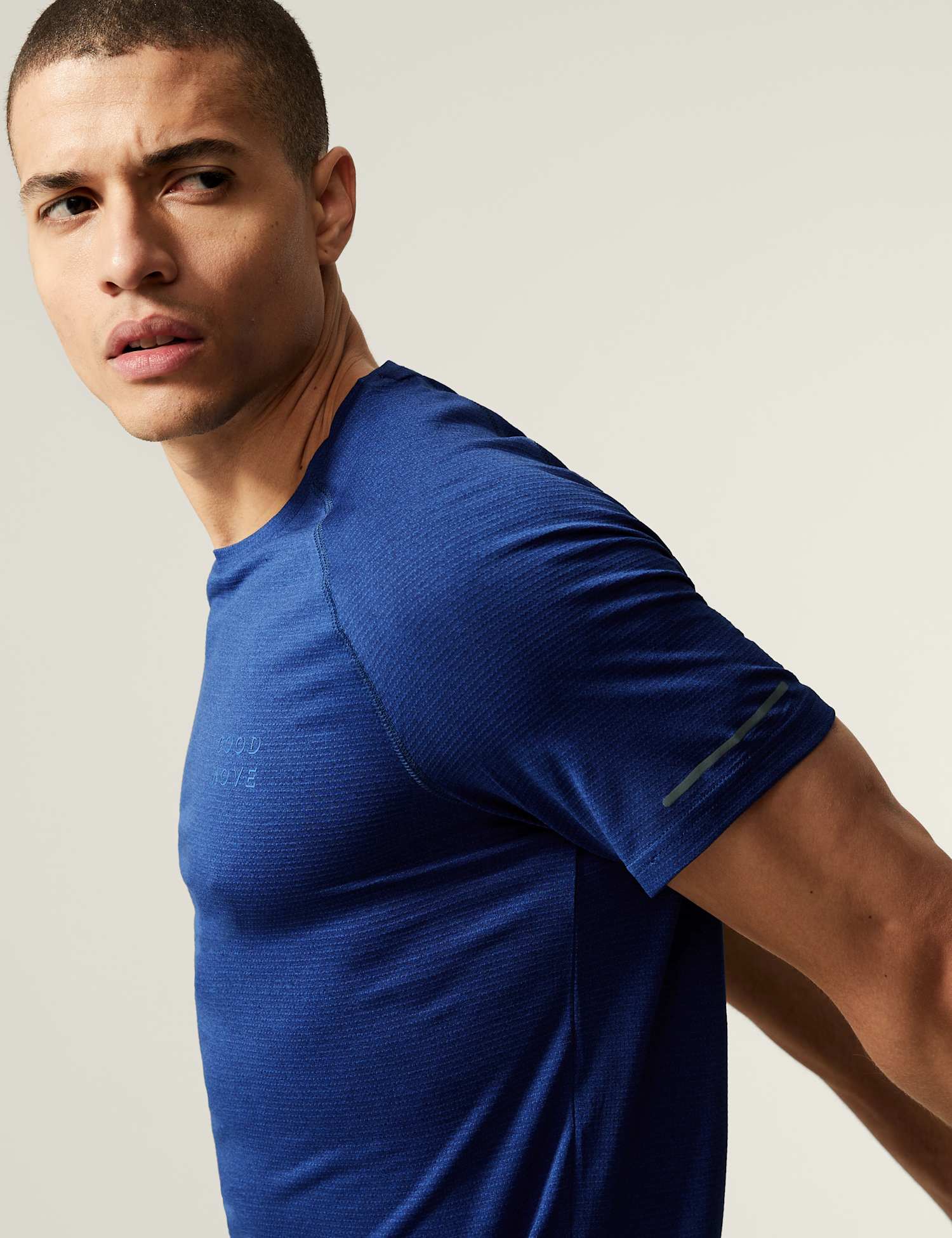 Goodmove Quick Dry Training T-Shirt Cobalt