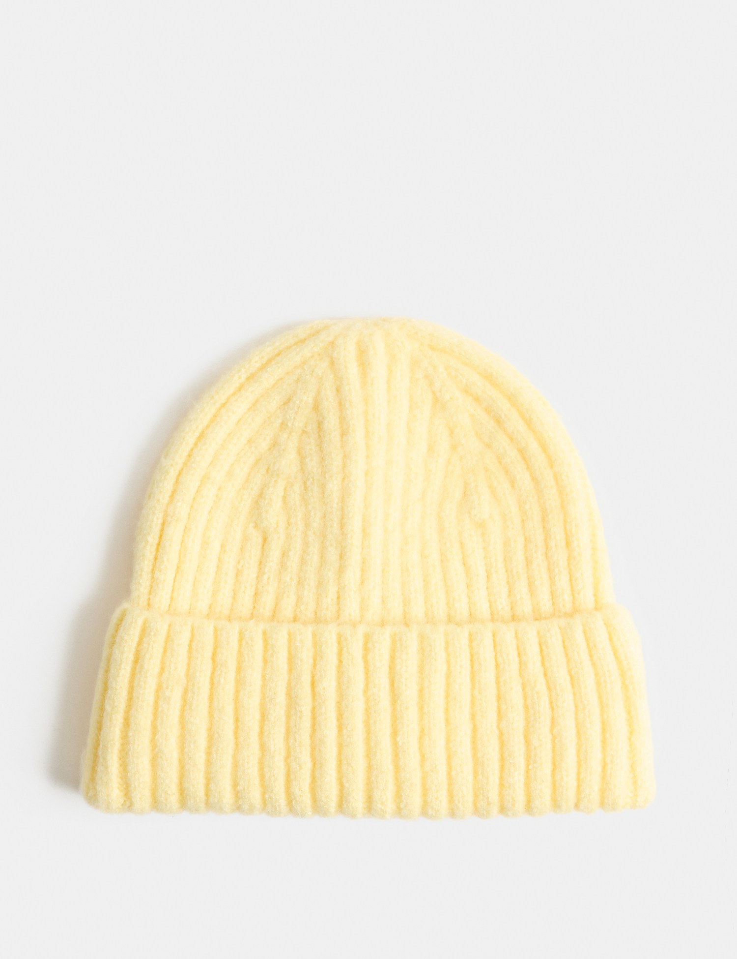 M&S Kids Beanie Hat Yellow