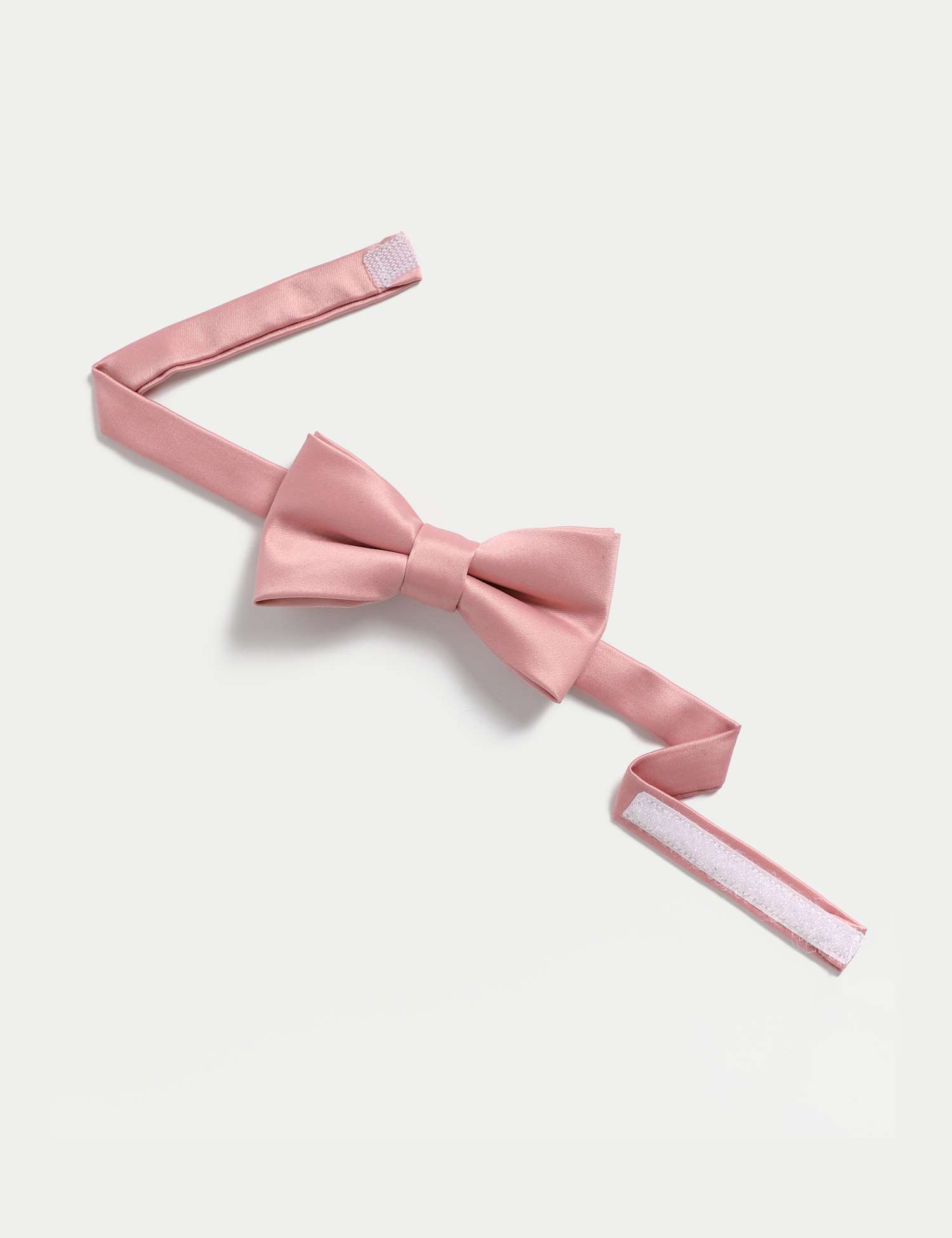 M&S Kids' Plain Bow Tie Dusty Pink
