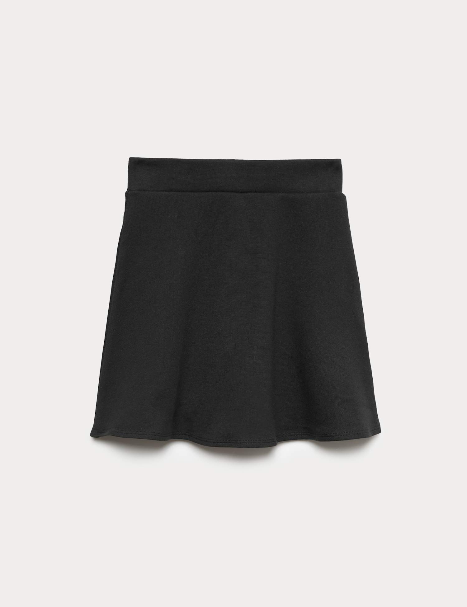 M&S Girls' Jersey School Skort (2-18 Yrs) Black