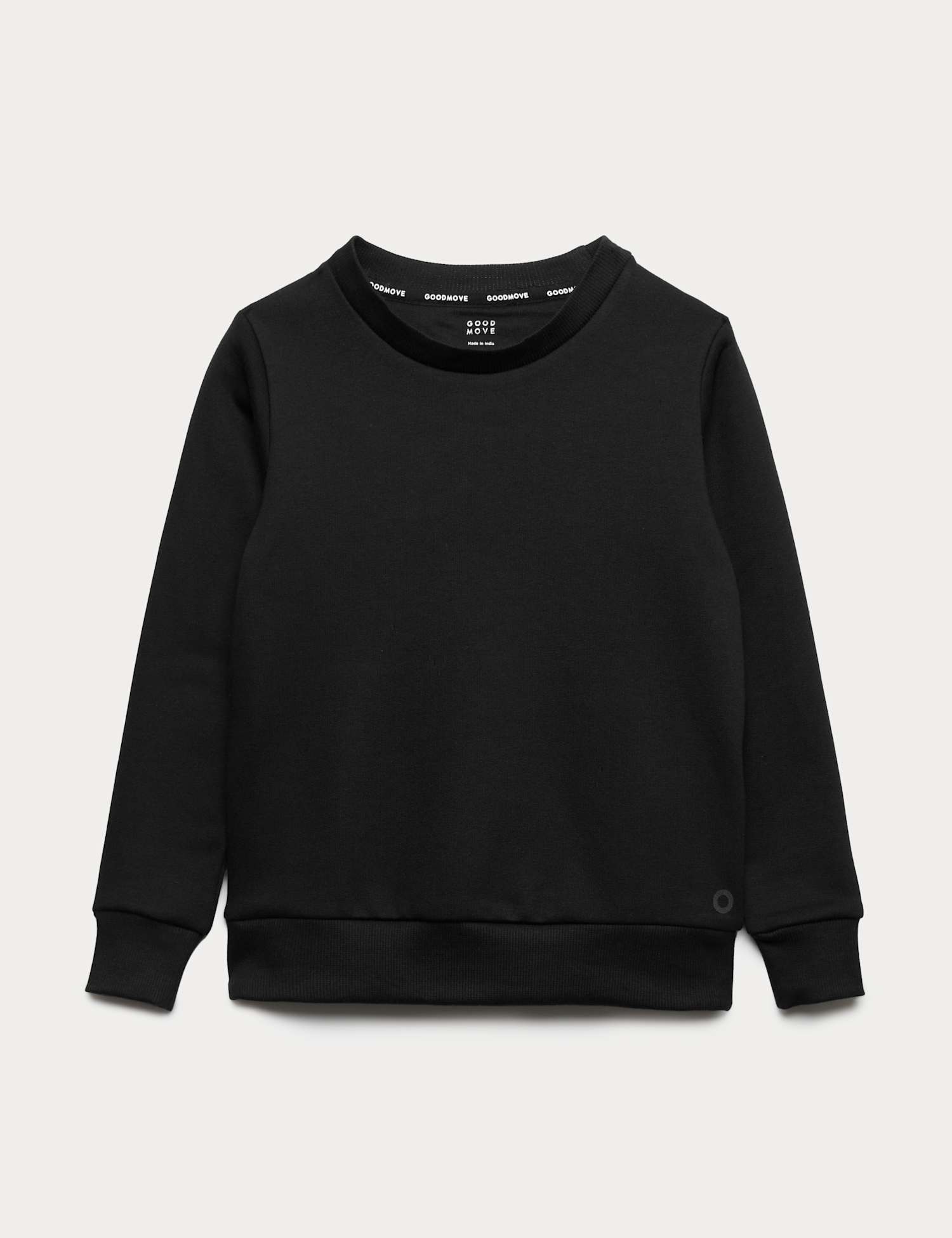 Goodmove Unisex School Sweatshirt (3-16 Yrs) Black