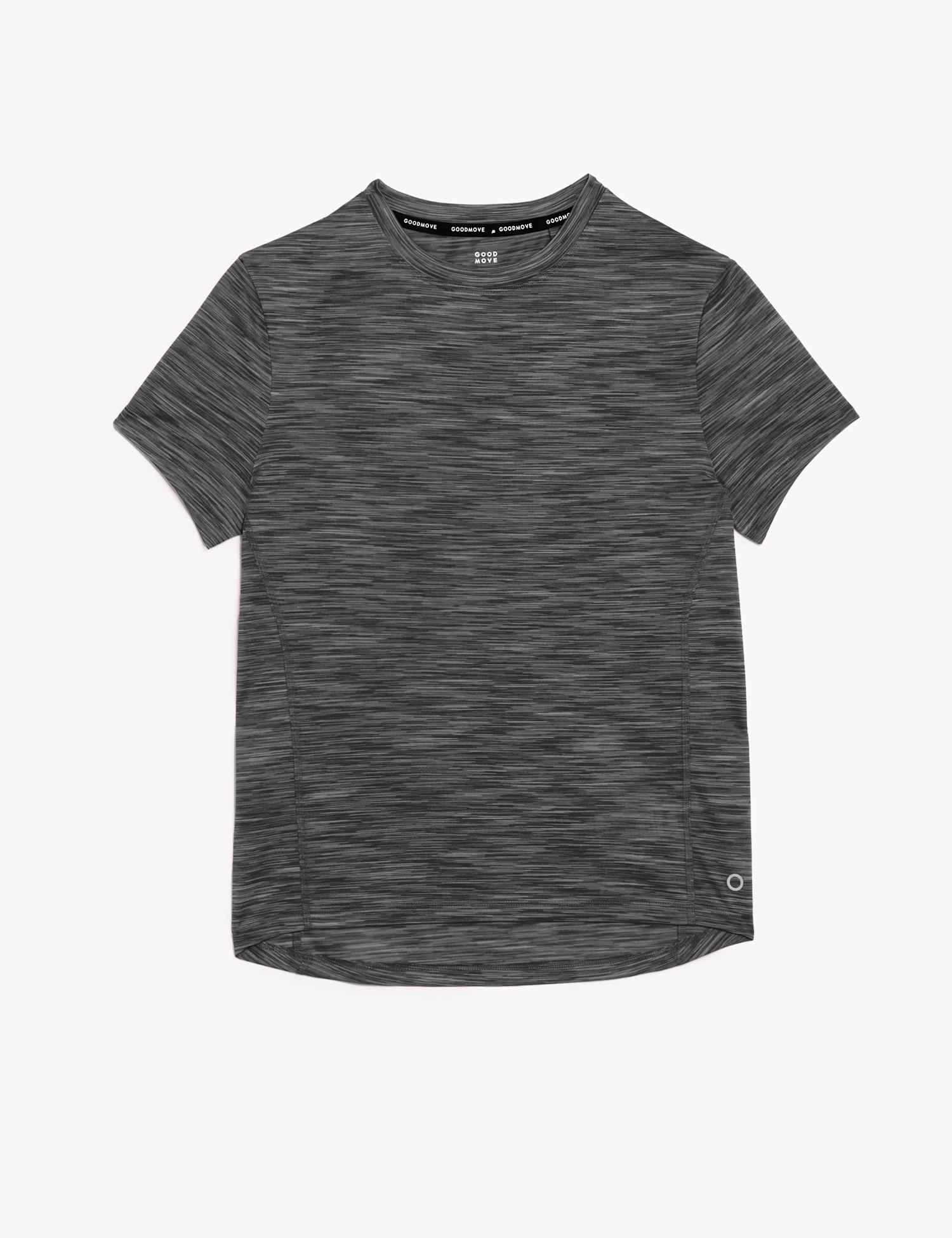 Goodmove Unisex Sports T-Shirt (6-16 Yrs) Black