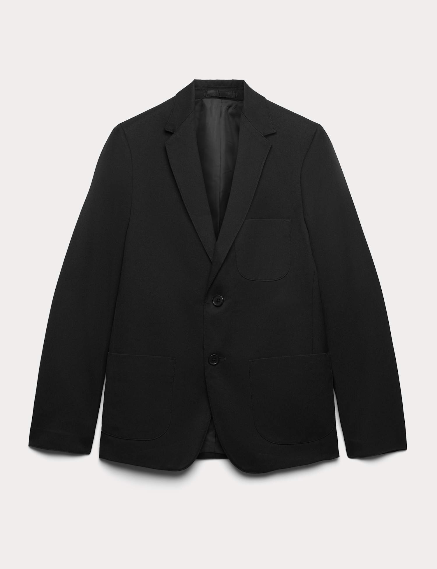 M&S Senior Boys' Slim Fit School Blazer (9-18 Yrs) Black
