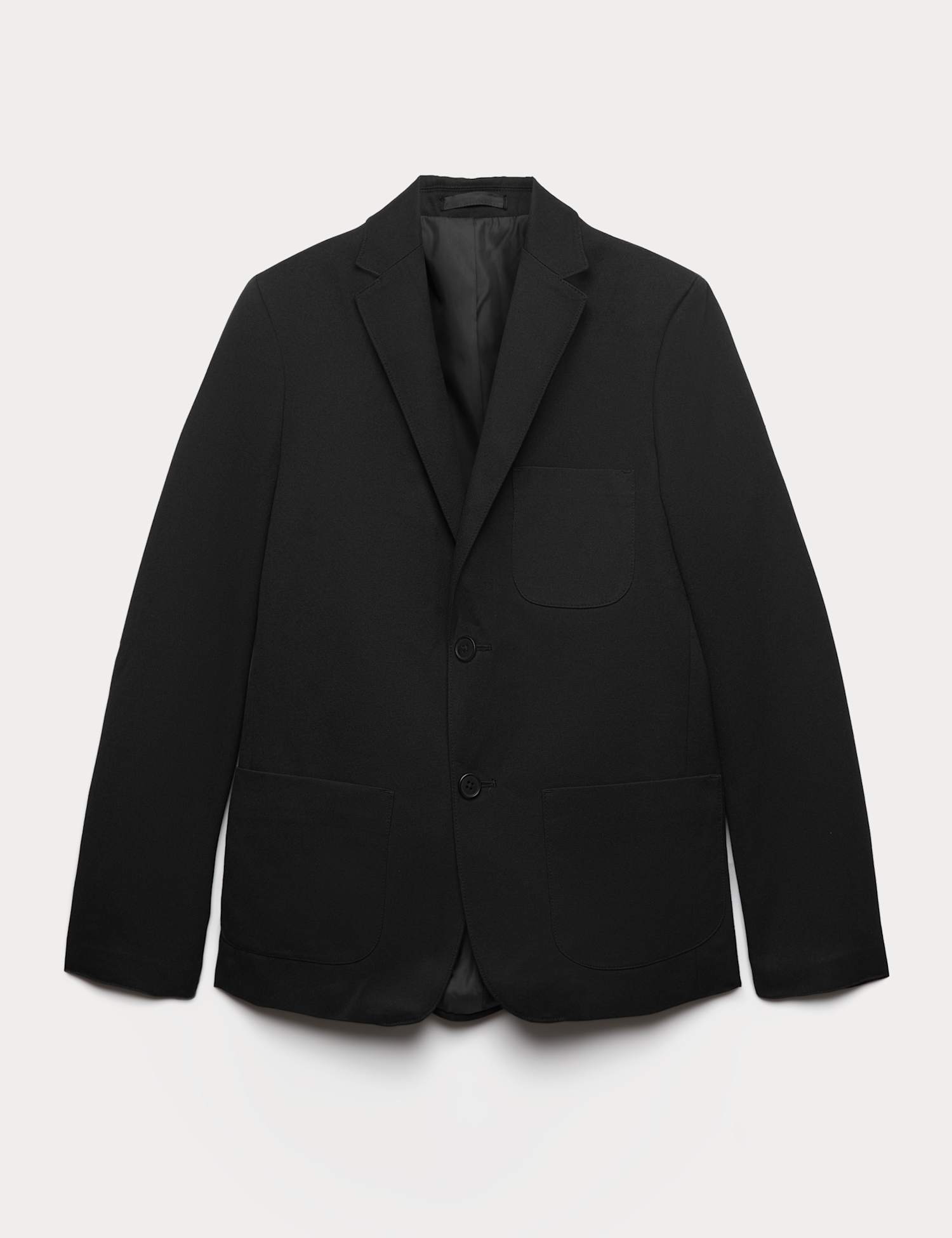 M&S Senior Boys' Regular Fit School Blazer (9-18 Yrs) Black