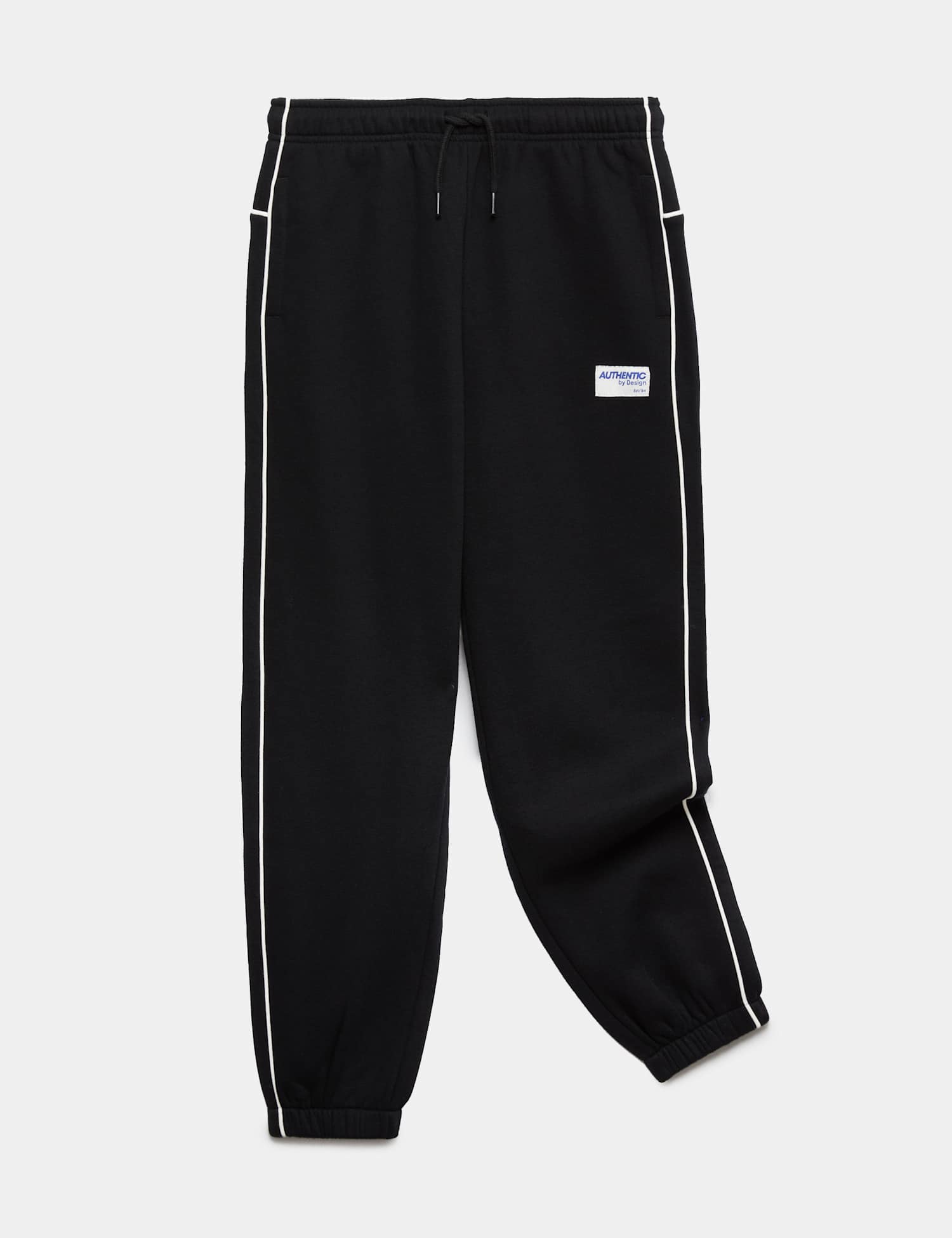 M&S Cotton Rich Joggers (6-16 Yrs) Black