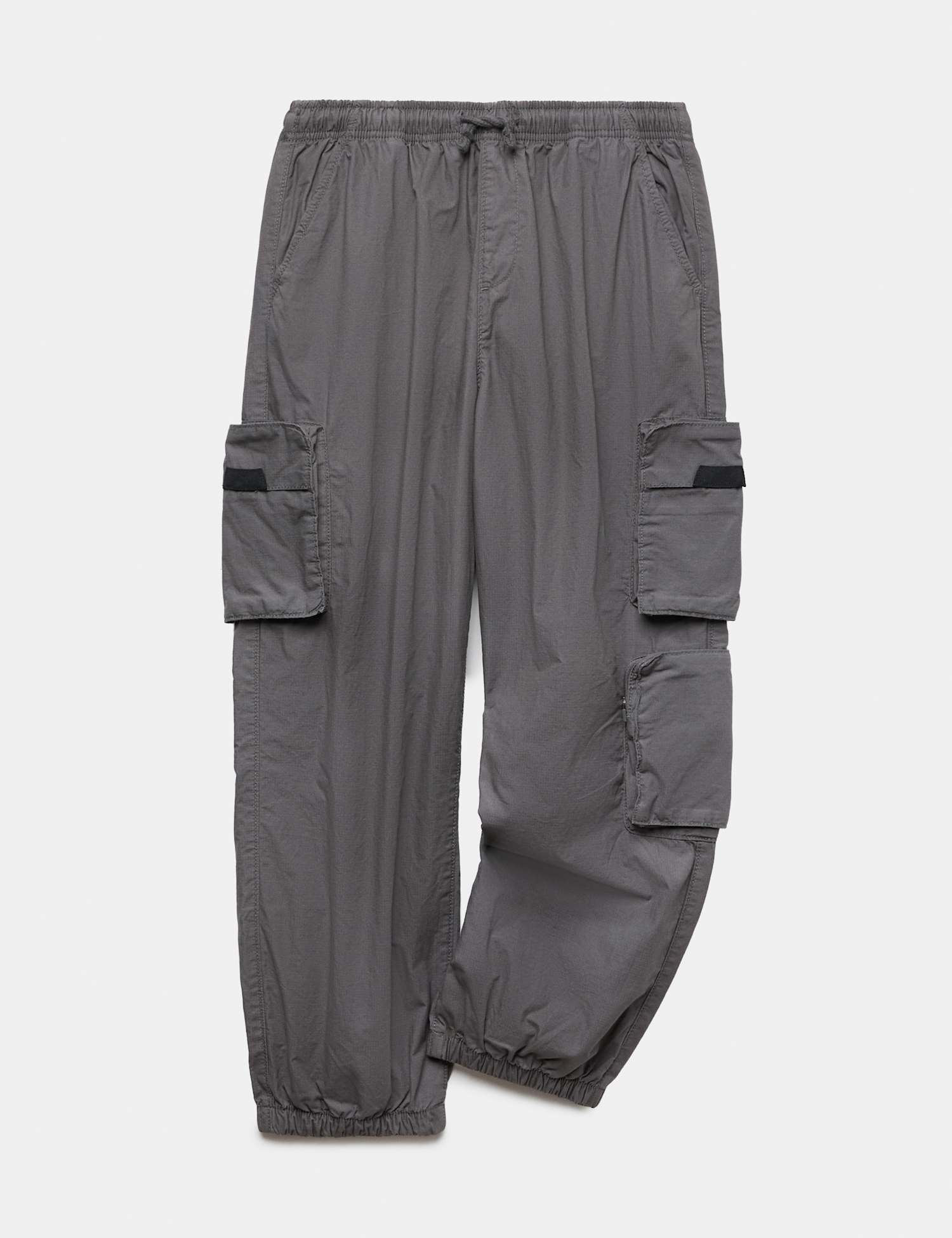 M&S Pure Cotton Lined Cargo trousers (6-16 Yrs) Grey