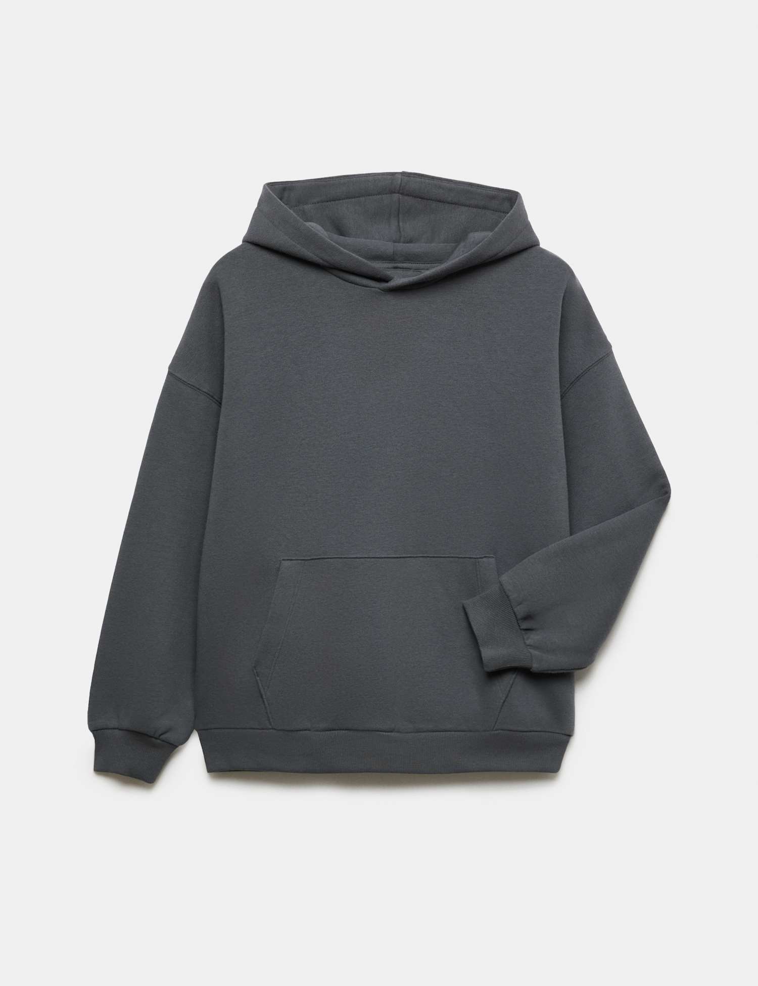 M&S Cotton Rich Hoodie (6-16 Yrs) Dark Grey