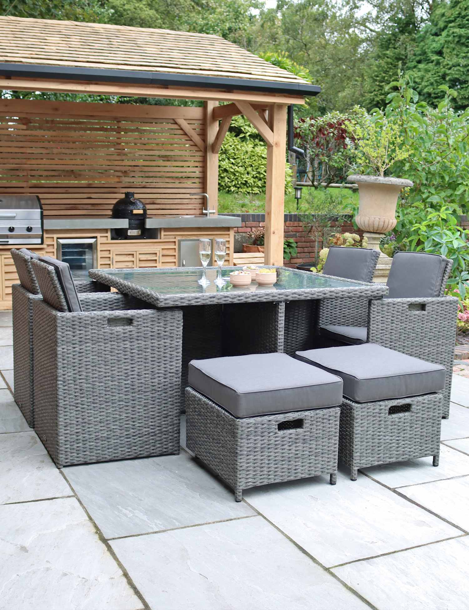 Image of Royalcraft Paris 8 Seater Rattan Garden&hellip;
