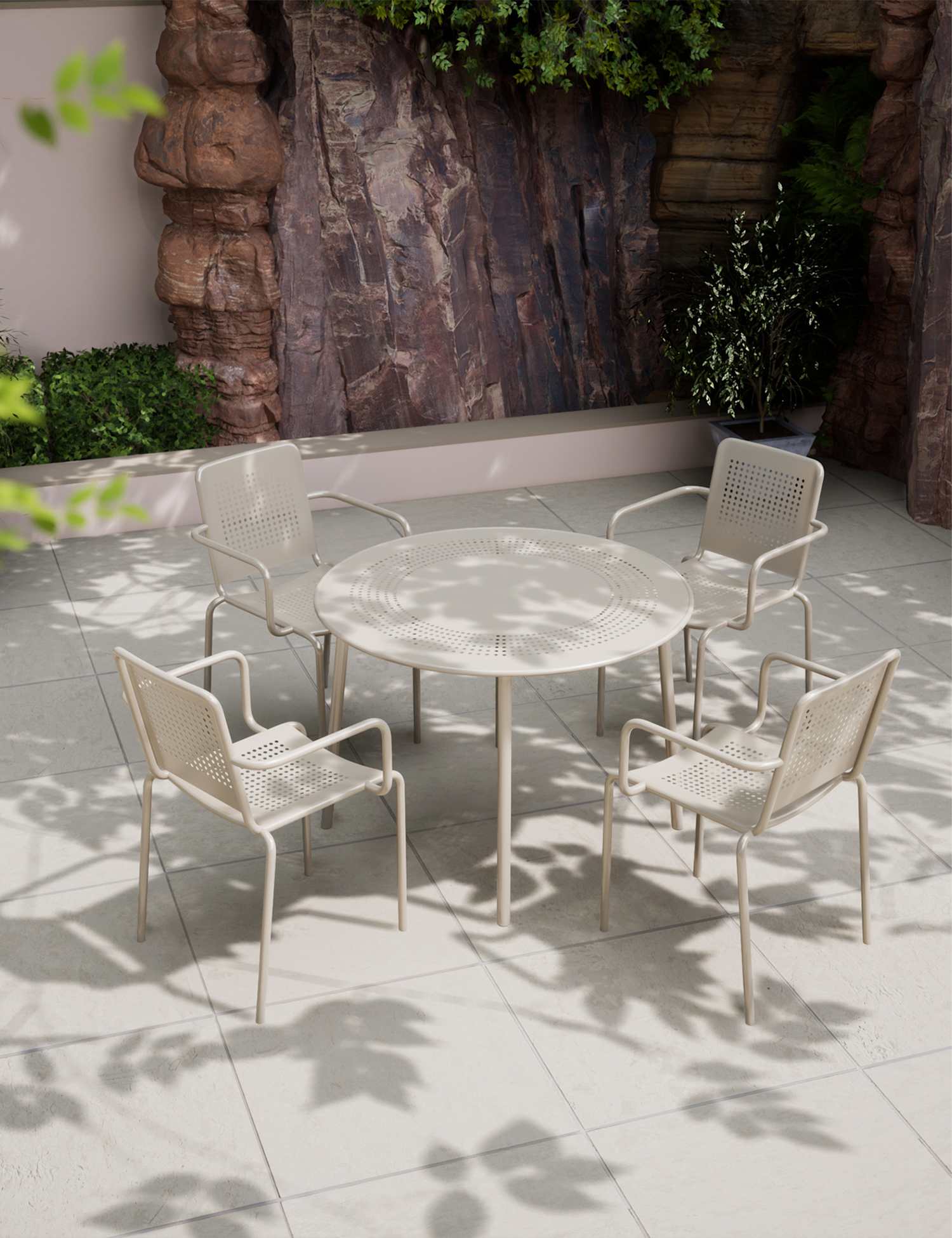 Image of Royalcraft Porto 4 Seater Round Garden&hellip;