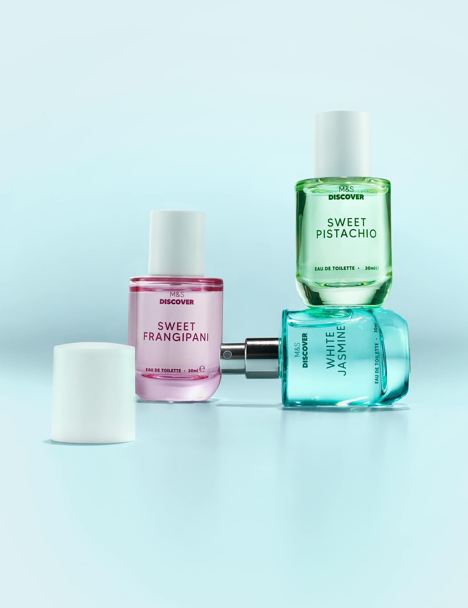 Discover Eau de Toilette Trio 30ml No Colour