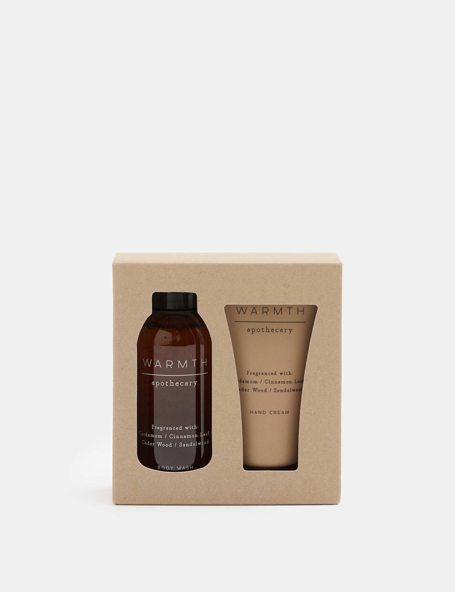 Apothecary Warmth Body Wash and Hand Cream Gift Duo No Colour