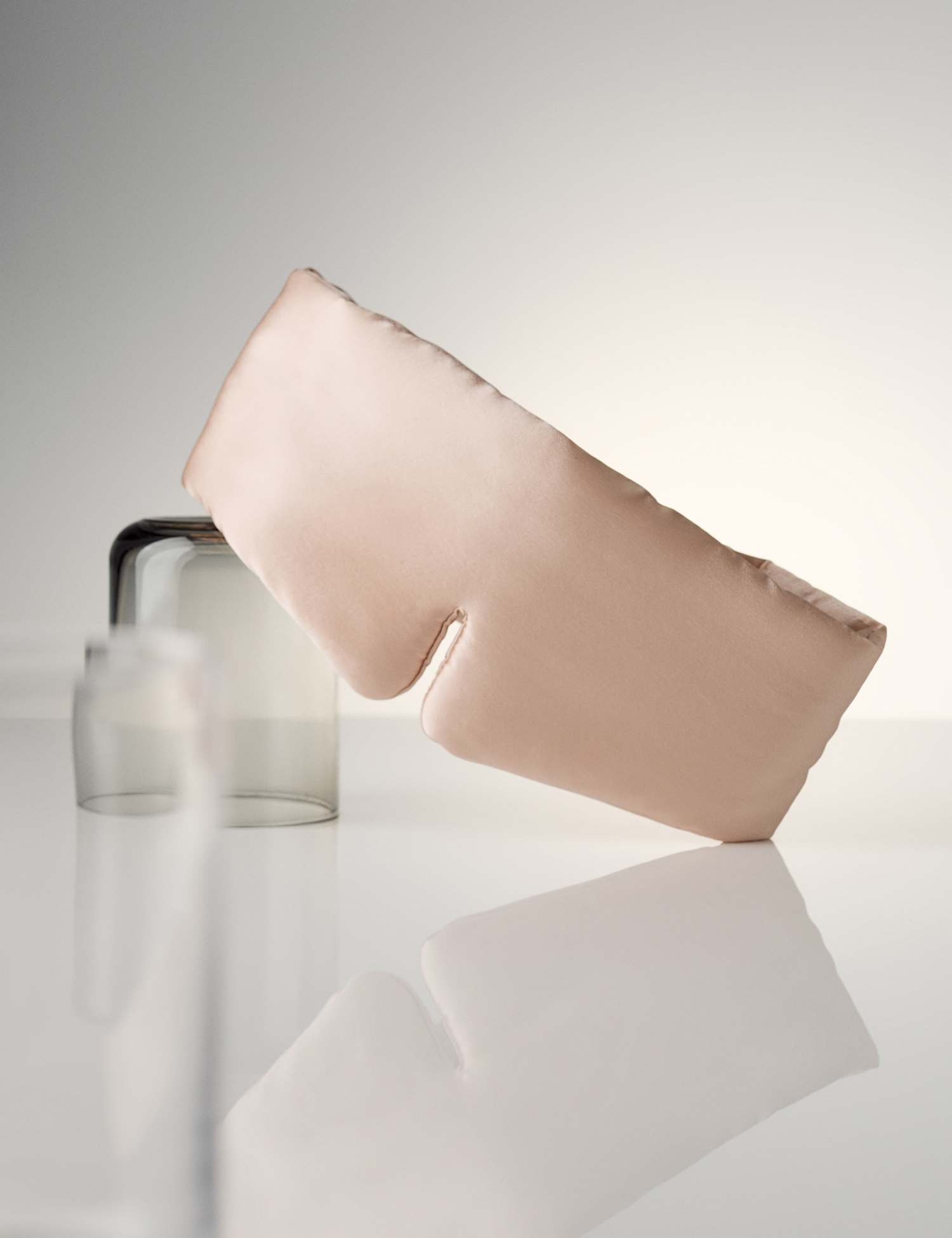 M&S Ultimate Comfort Pure Mulberry Silk Eye Mask Pink