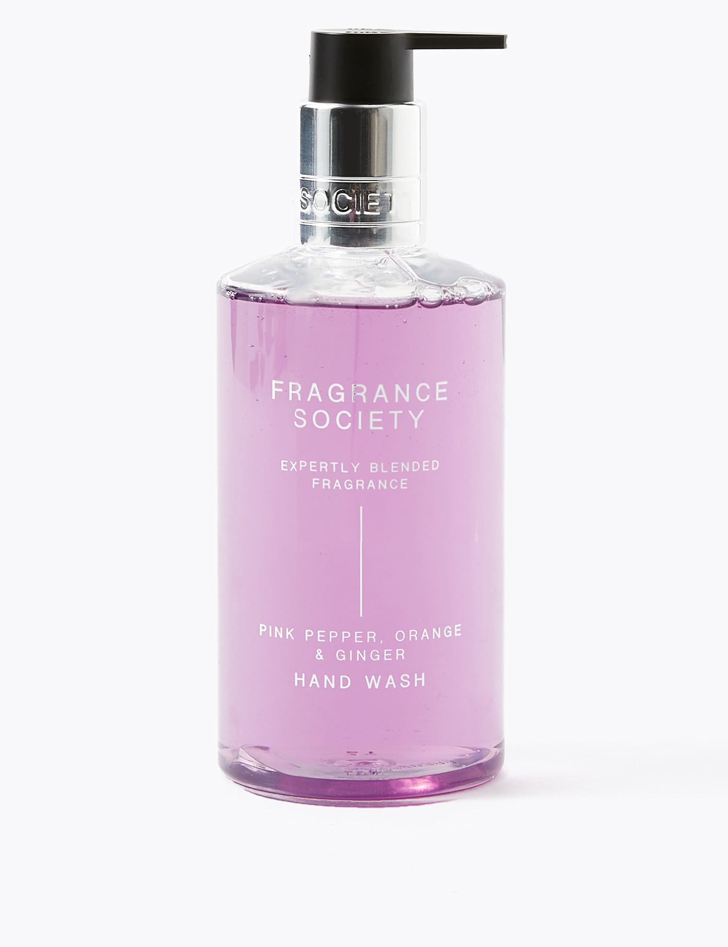 Fragrance Society Pink Pepper Orange & Ginger Hand Wash 265ml No Colour