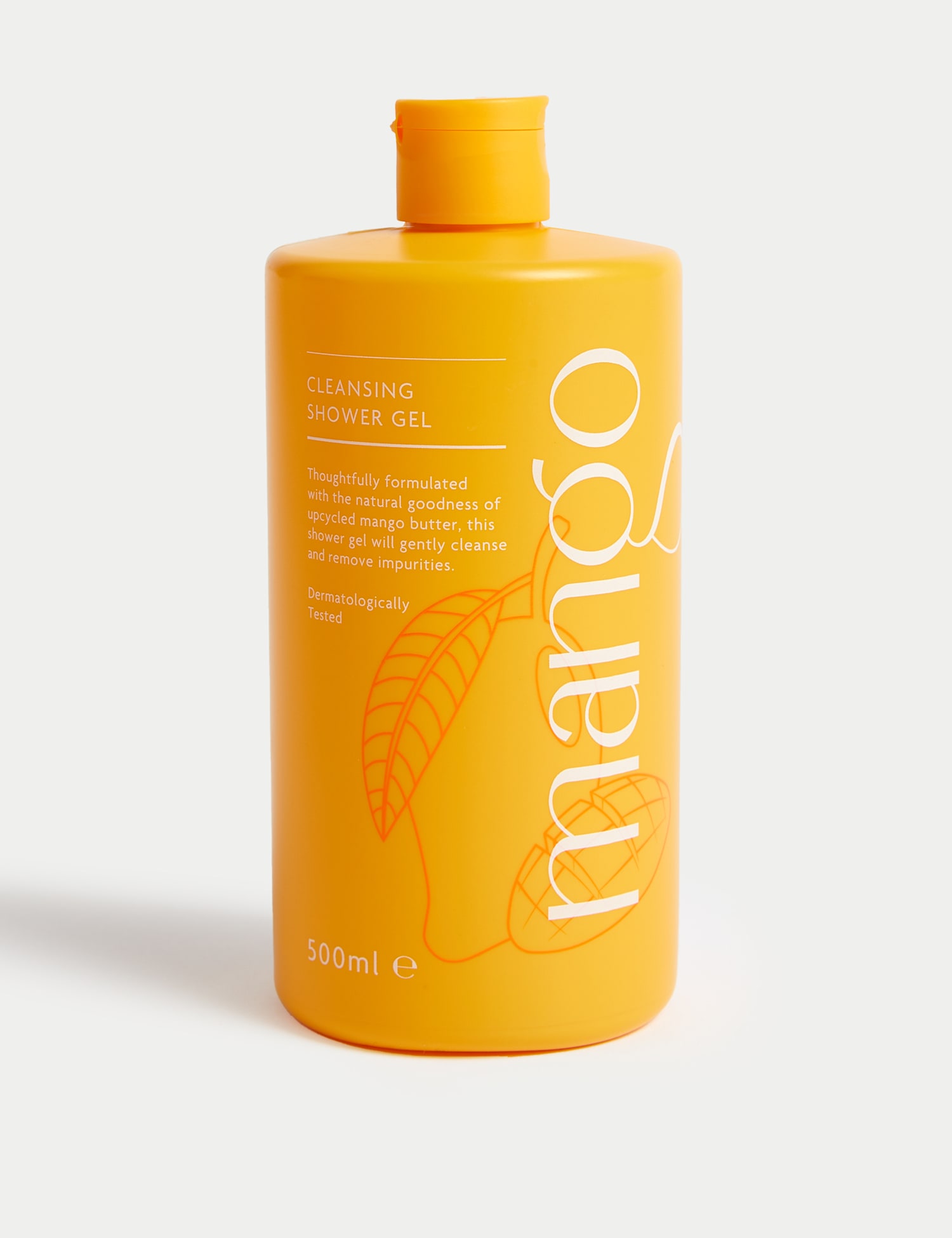 Burst Bodycare Mango Shower Gel 500ml No Colour
