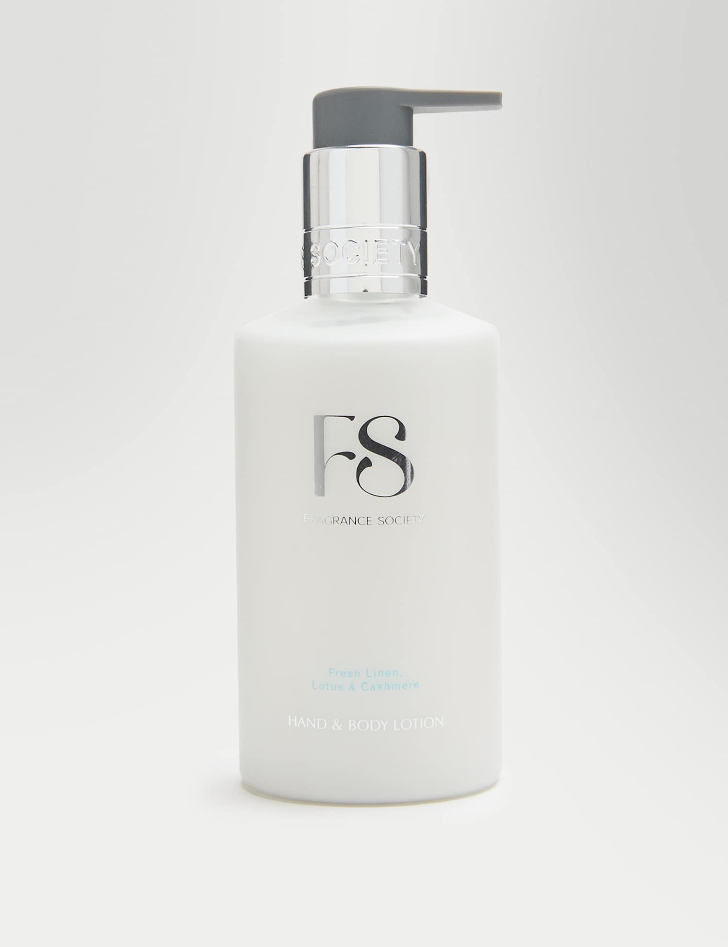 Fragrance Society Fresh Linen Lotus & Cashmere Hand & Body Lotion 265ml No Colour