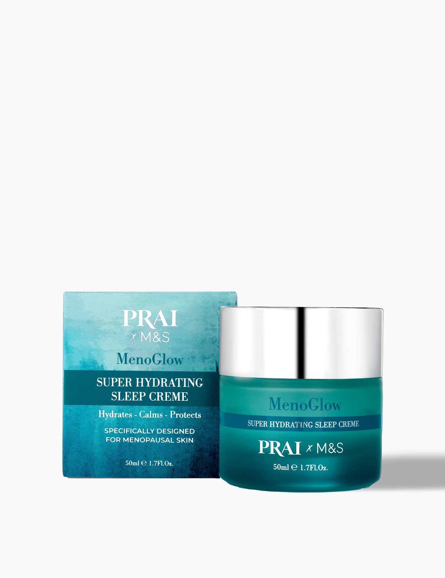 PRAI Menoglow Super Hydrating Sleep Cream 50ml No Colour