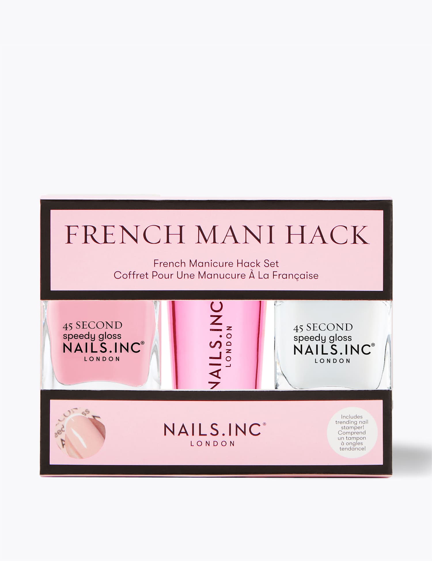 Nails Inc. French Mani Hack No Colour
