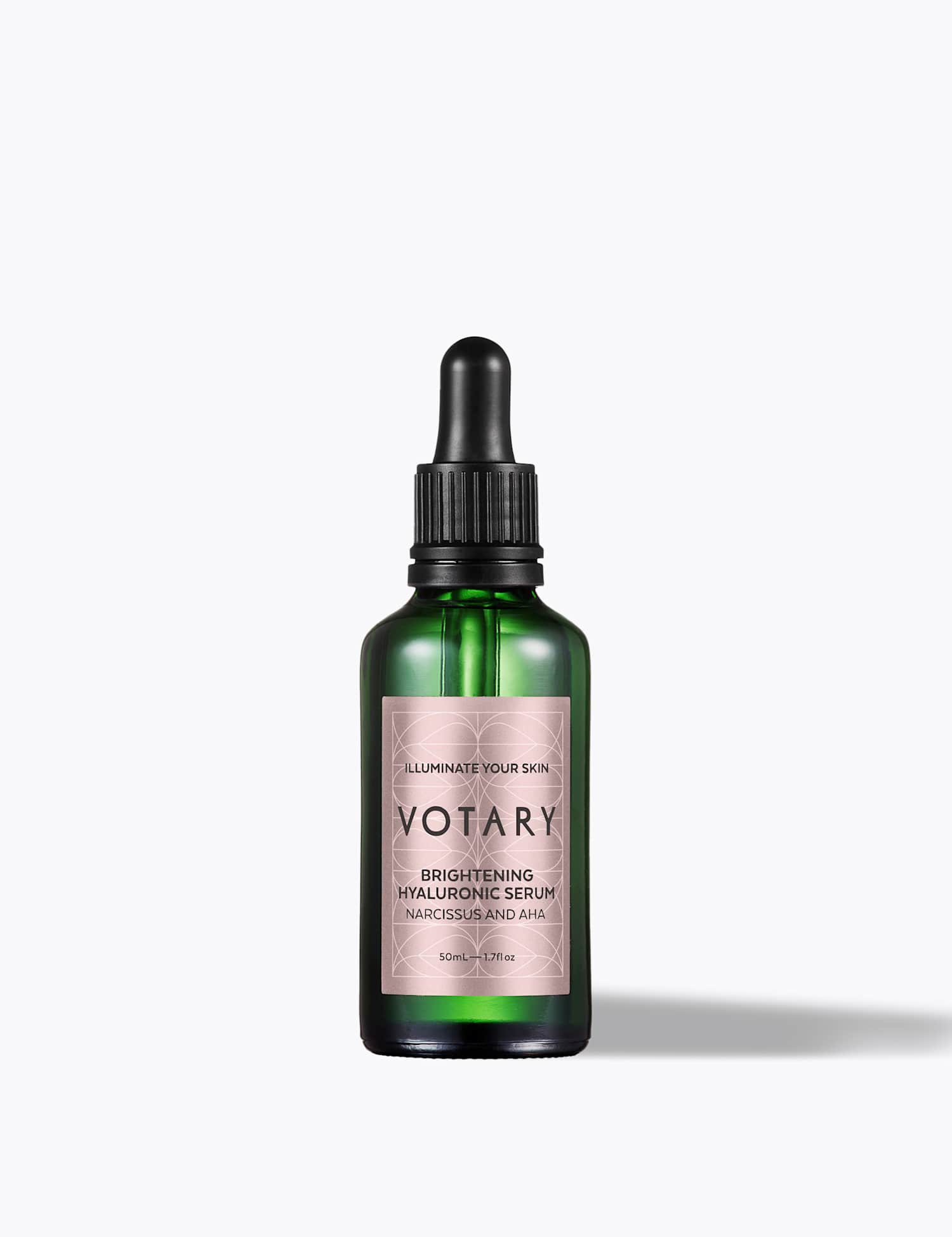 Votary Brightening Hyaluronic Serum Narcissus and AHAs 50ml No Colour