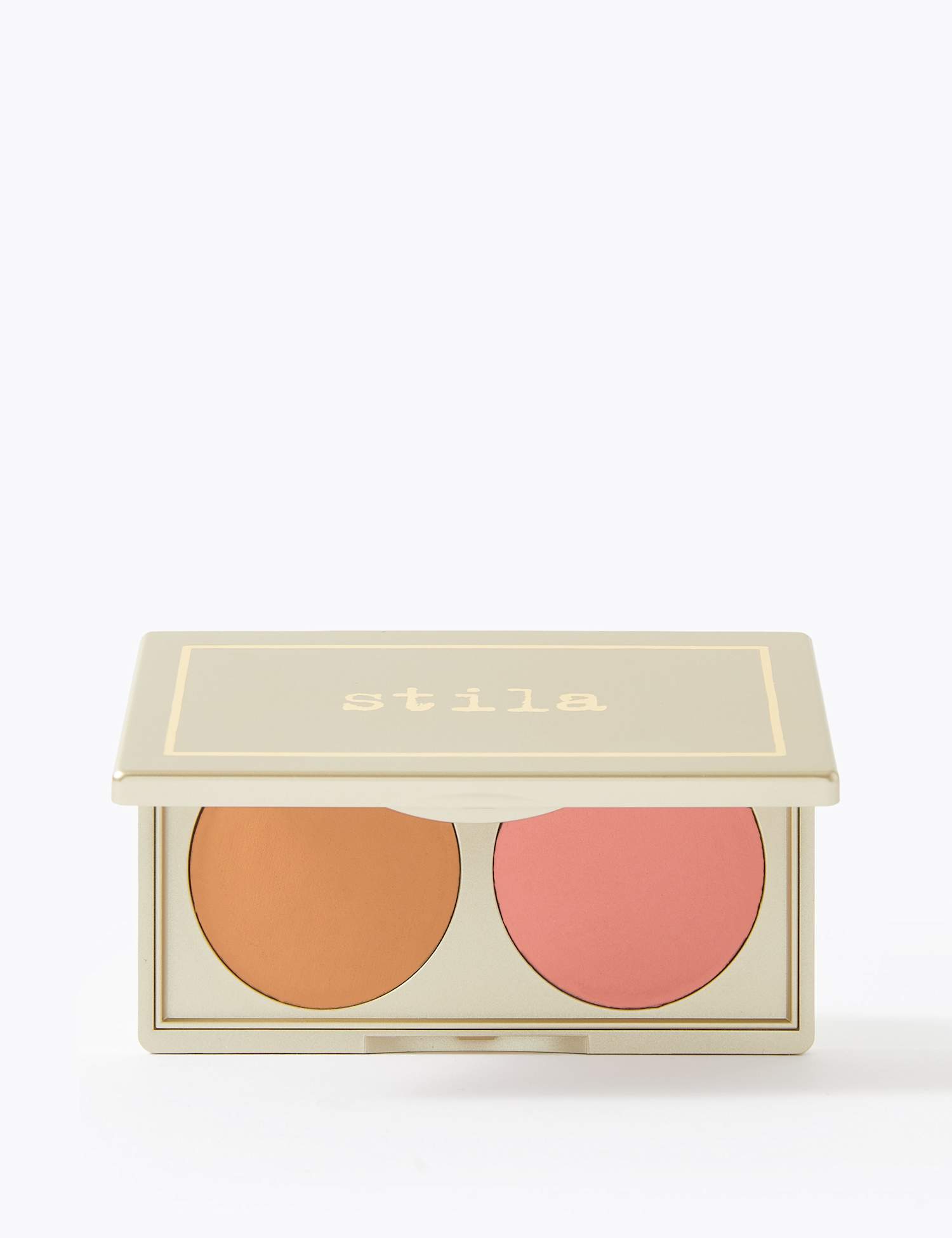 Stila Putty Bronzer & Blush Duo 6.35g Medium Pink