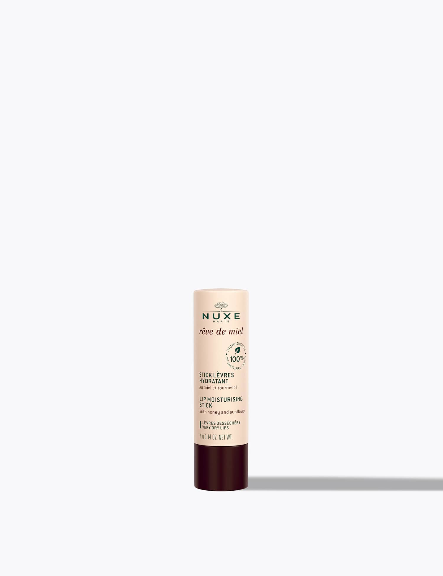 NUXE Reve de Miel Lip Moisturising Stick with Honey & Sunflower 4g No Colour
