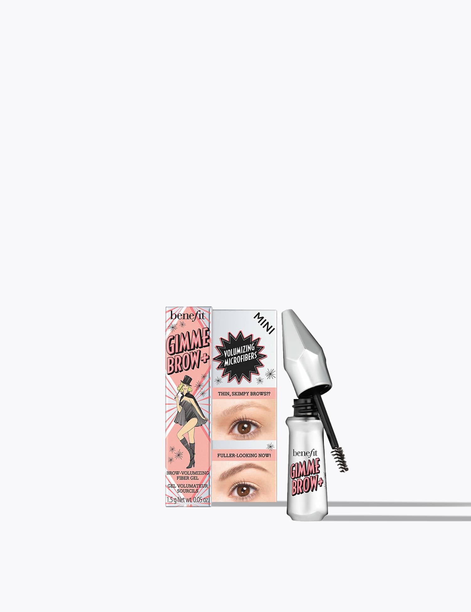 BENEFIT Gimme Brow Volumising Eyebrow Gel Mini 1.5g Hazelnut