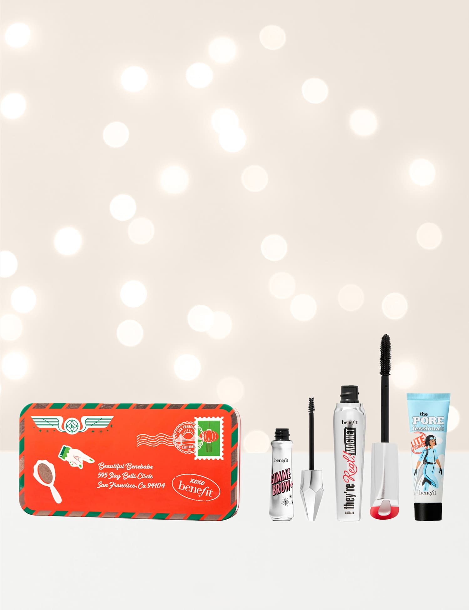 BENEFIT Stamp of Beauty Eyebrow Gel Mascara & Primer Gift Set No Colour